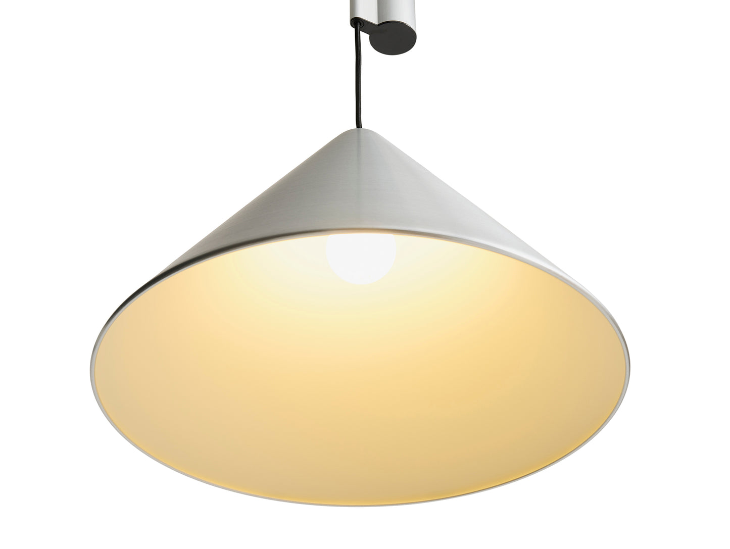 Compass Adjustable Pendant Lamp by HAY - Brushed Aluminium