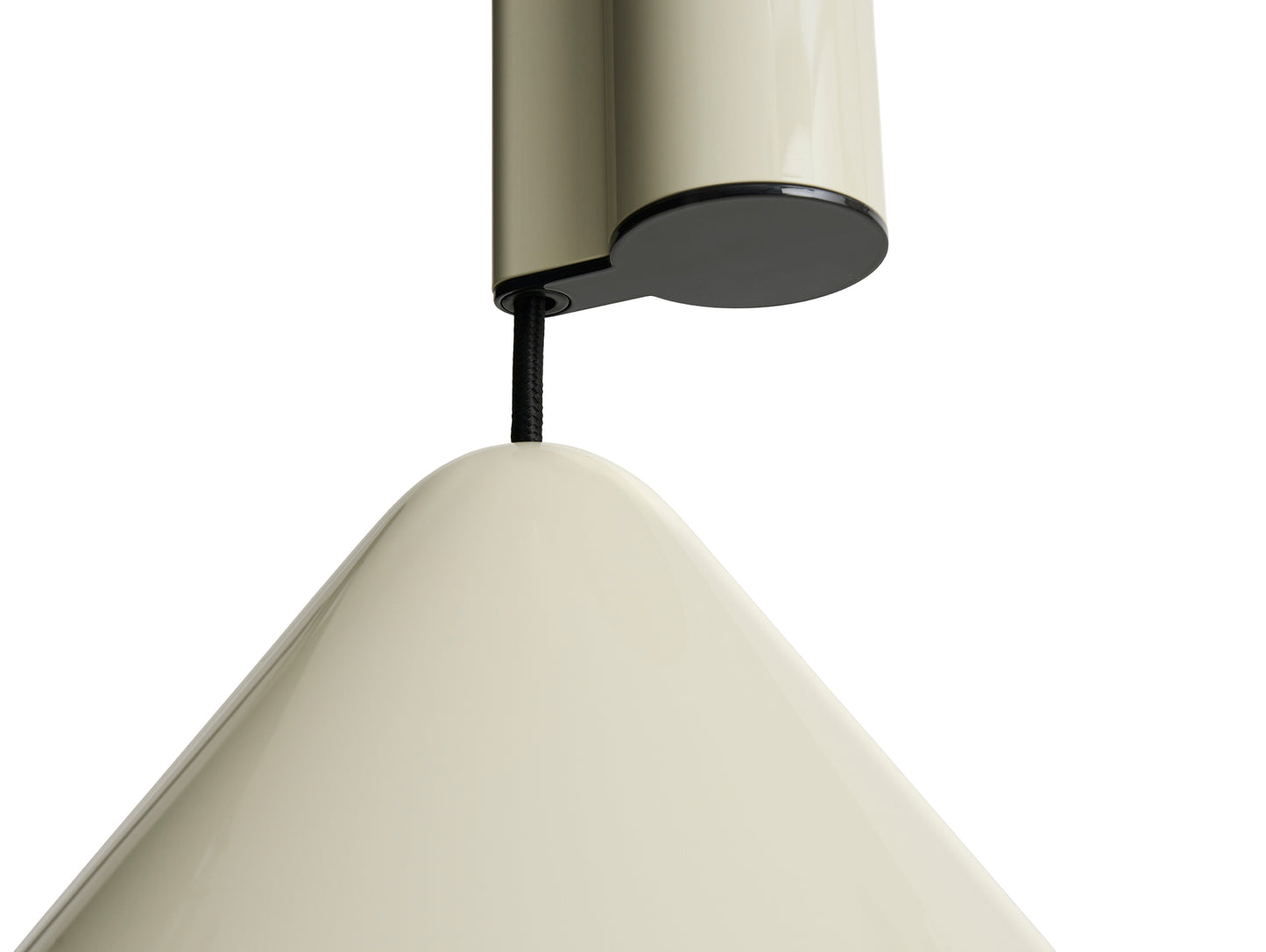 Compass Adjustable Pendant Lamp by HAY - Oyster White