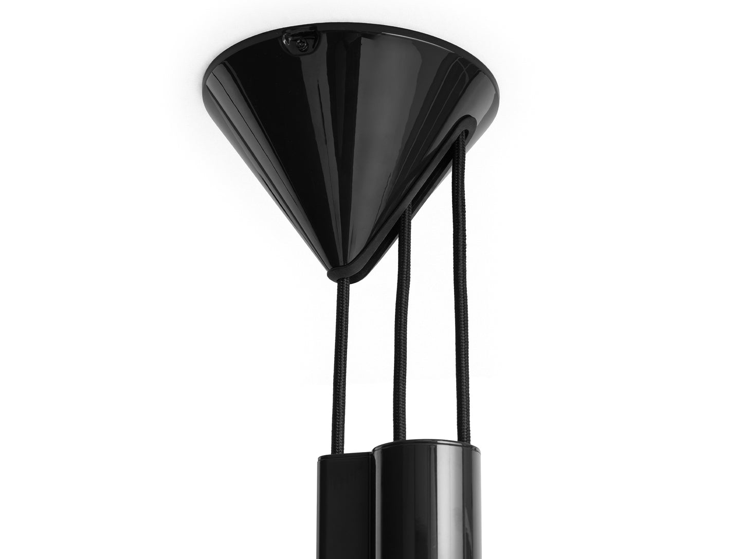 Compass Adjustable Pendant Lamp by HAY - Soft Black