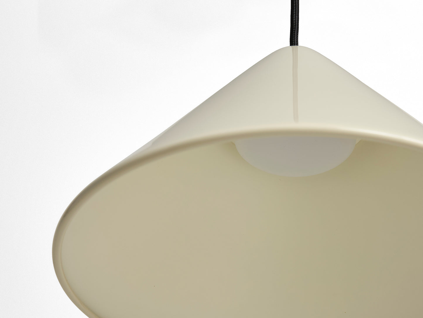 Compass Pendant Lamp by HAY - Diameter: 26 cm / Oyster White