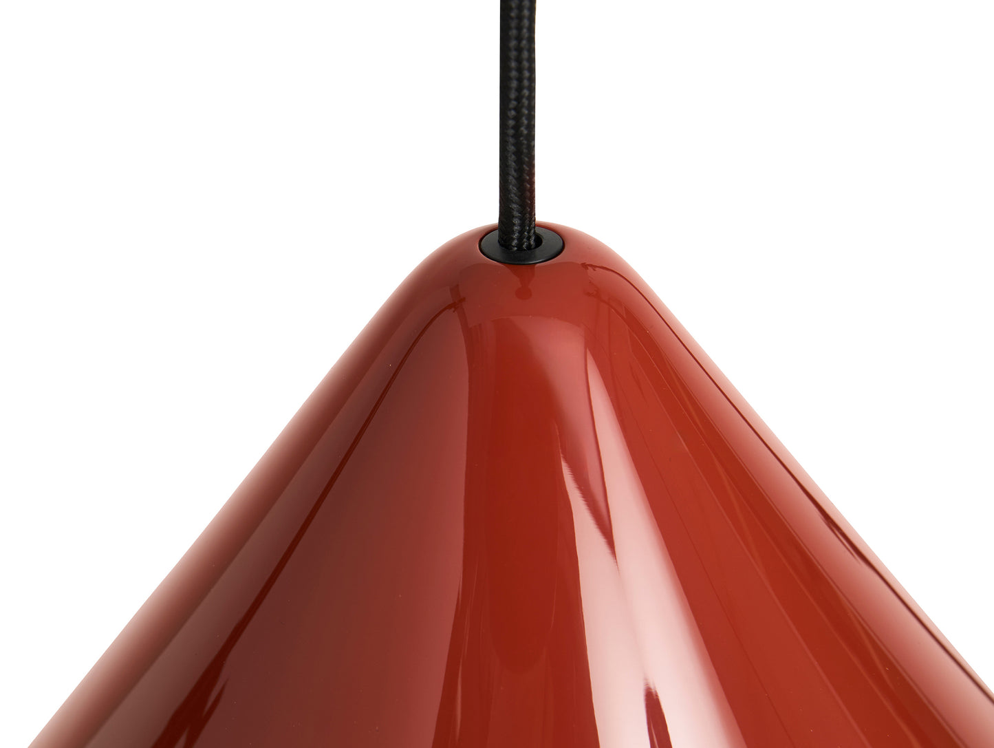 Compass Pendant Lamp by HAY - Diameter: 26 cm / Pompeiian Red