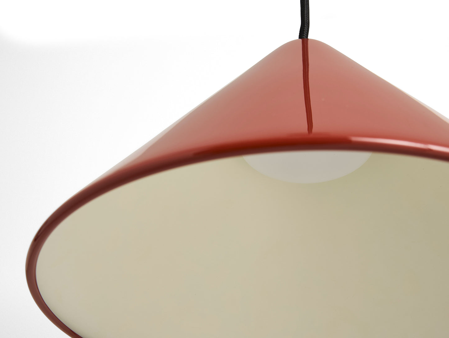 Compass Pendant Lamp by HAY - Diameter: 26 cm / Pompeiian Red