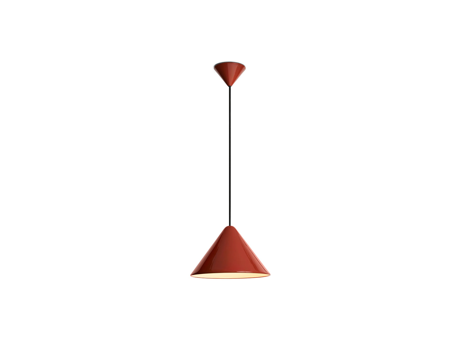 Compass Pendant Lamp by HAY - Diameter: 26 cm / Pompeiian Red