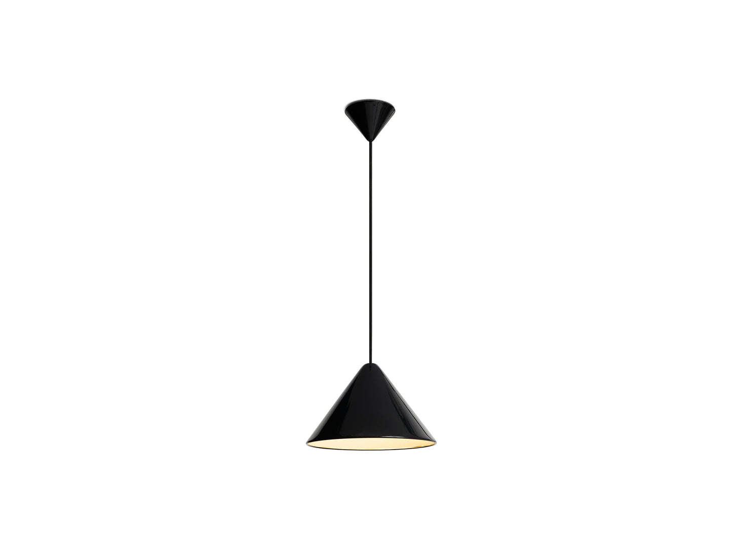 Compass Pendant Lamp by HAY - Diameter: 26 cm / Soft Black