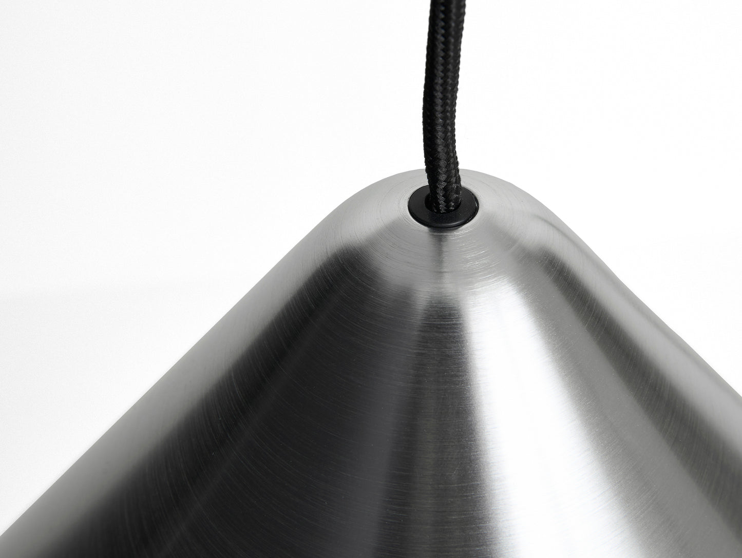 Compass Pendant Lamp by HAY - Diameter: 26 cm / Brushed Aluminium
