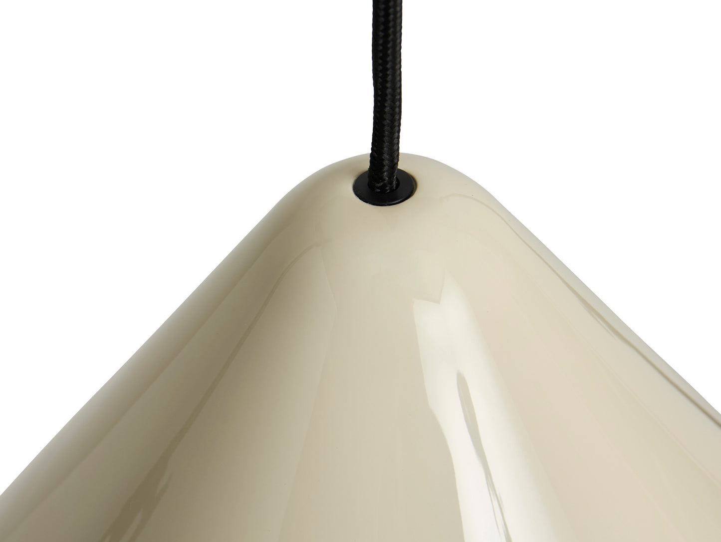 Compass Pendant Lamp by HAY - Diameter: 43 cm / Oyster White