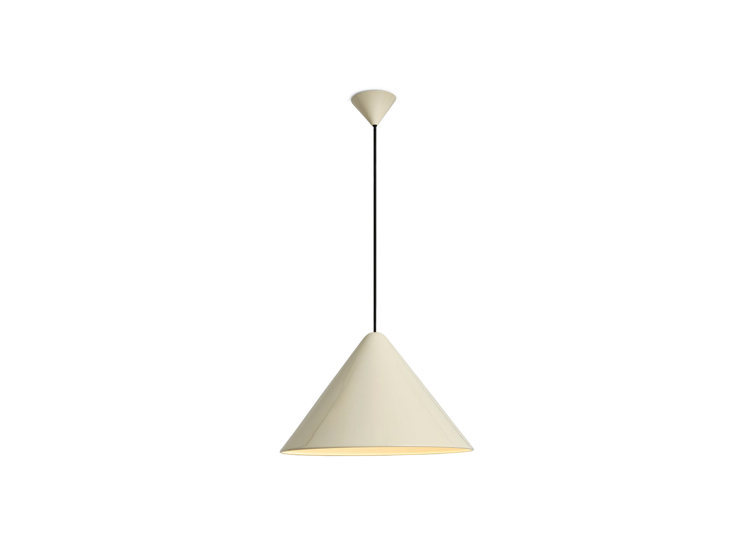 Compass Pendant Lamp by HAY - Diameter: 43 cm / Oyster White