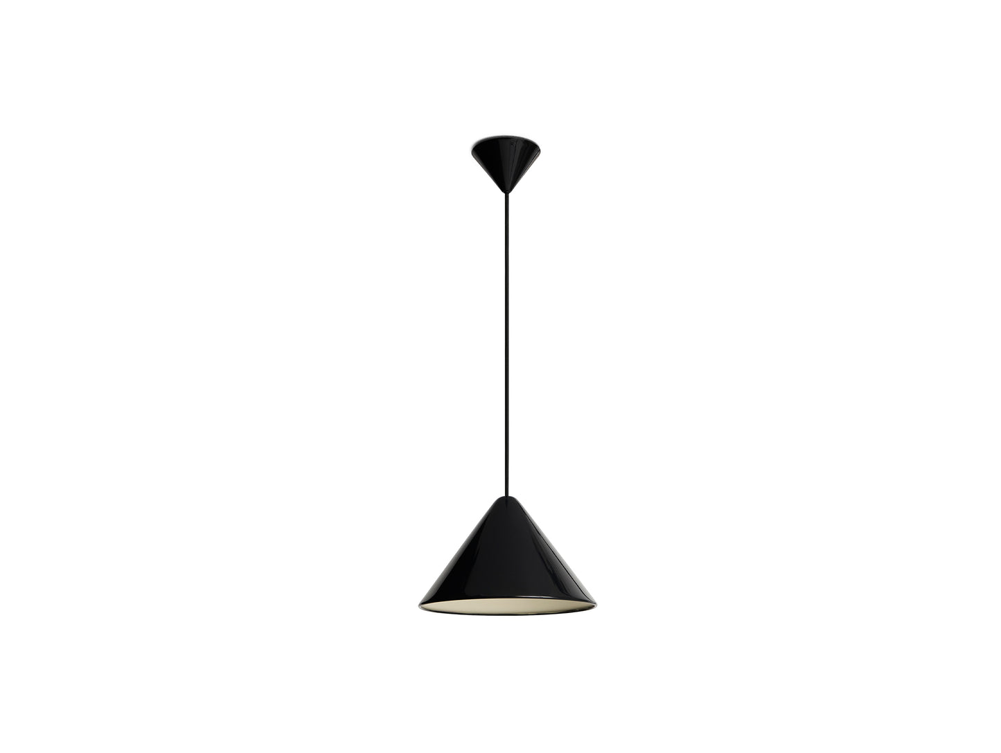 Compass Pendant Lamp by HAY - Diameter: 26 cm / Soft Black