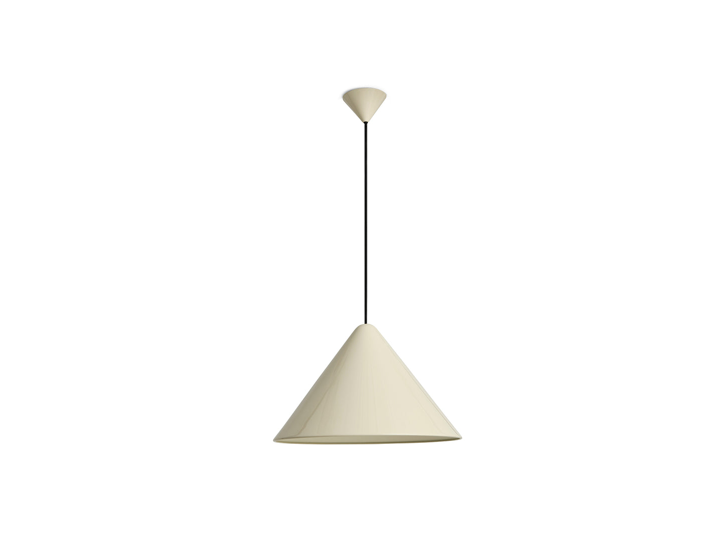 Compass Pendant Lamp by HAY - Diameter: 43 cm / Oyster White