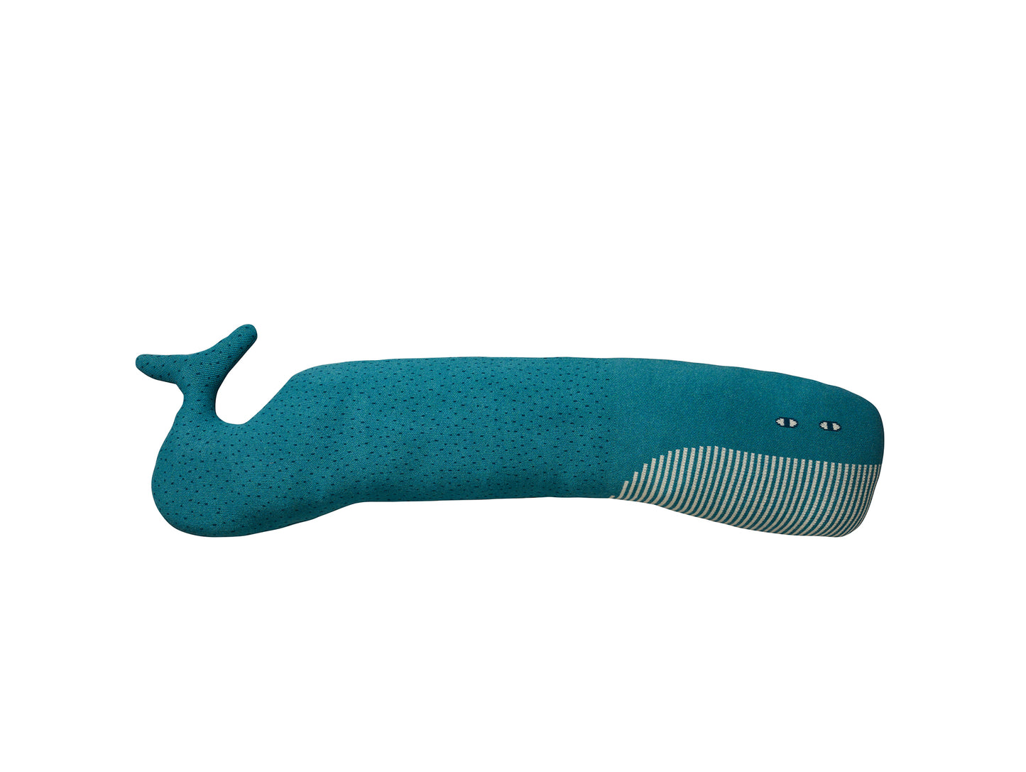 Whale Bolster Cushion by Donna Wilson