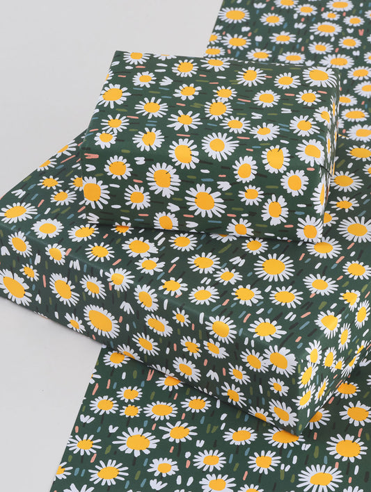 Daisies Wrapping Paper Paper by Wrap