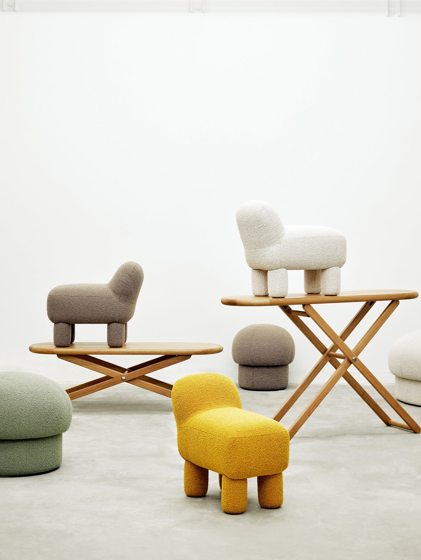 Lulu Pouf by Design House Stockholm