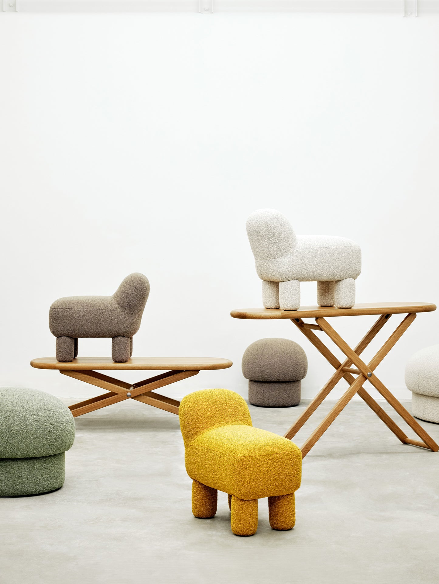 Lulu Pouf by Design House Stockholm 