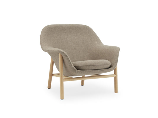 Drape Lounge Chair by Normann Copenhagen -  Shell: Main Line Flax 23 / Piping and Seat Cushion: Main Line Flax 23