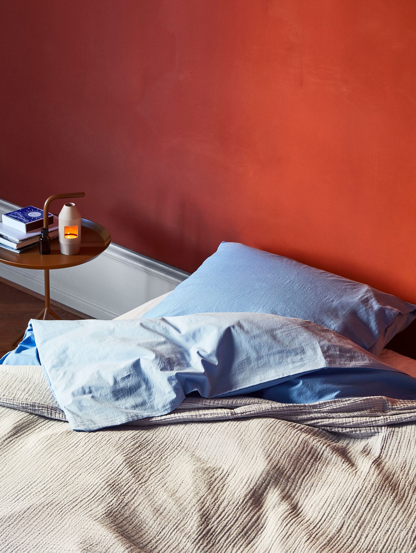 Duo Bed Linen by HAY - Sky Blue