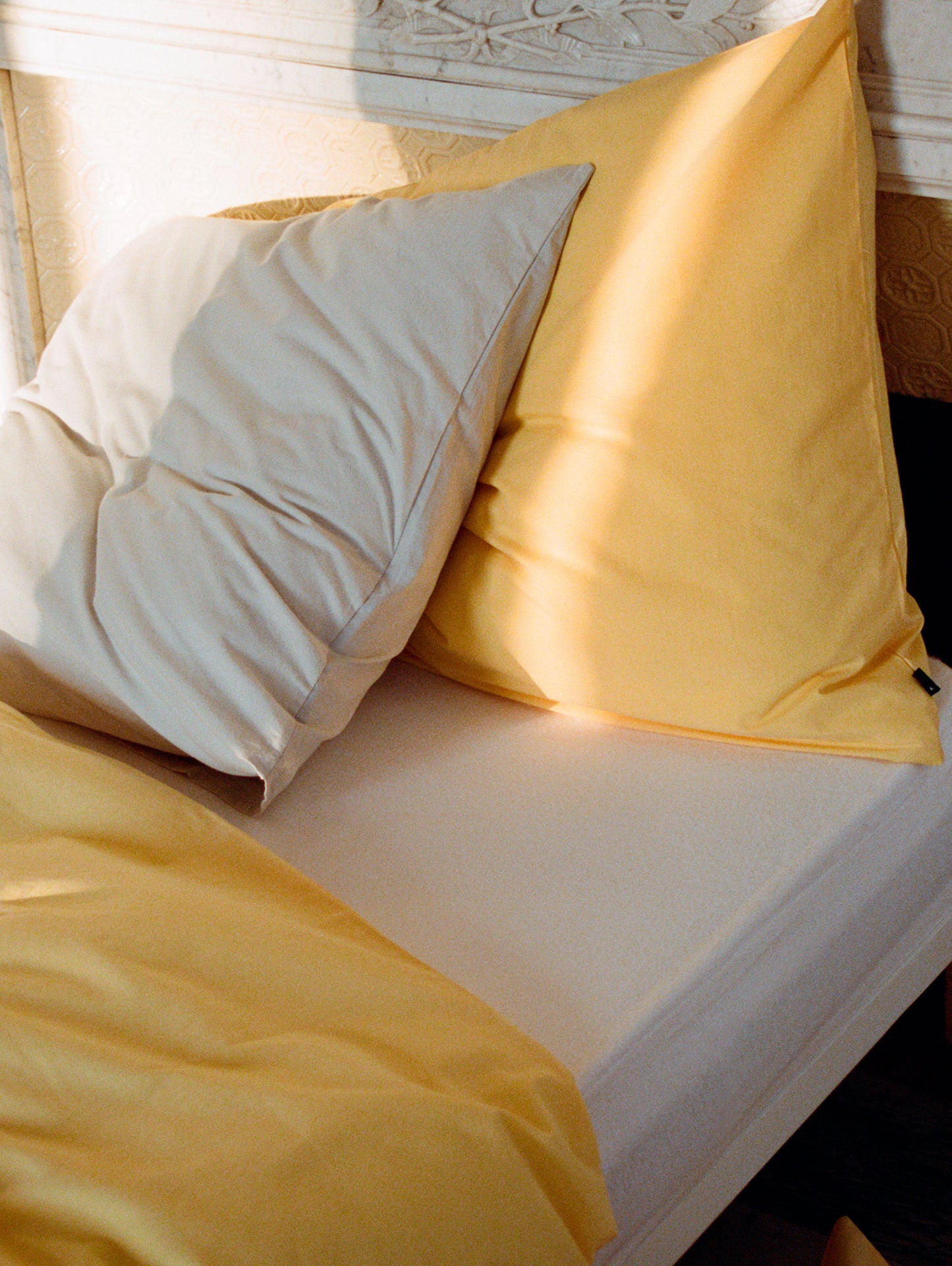 Duo Bed Linen by HAY - Duvet Cover / Golden Yellow
