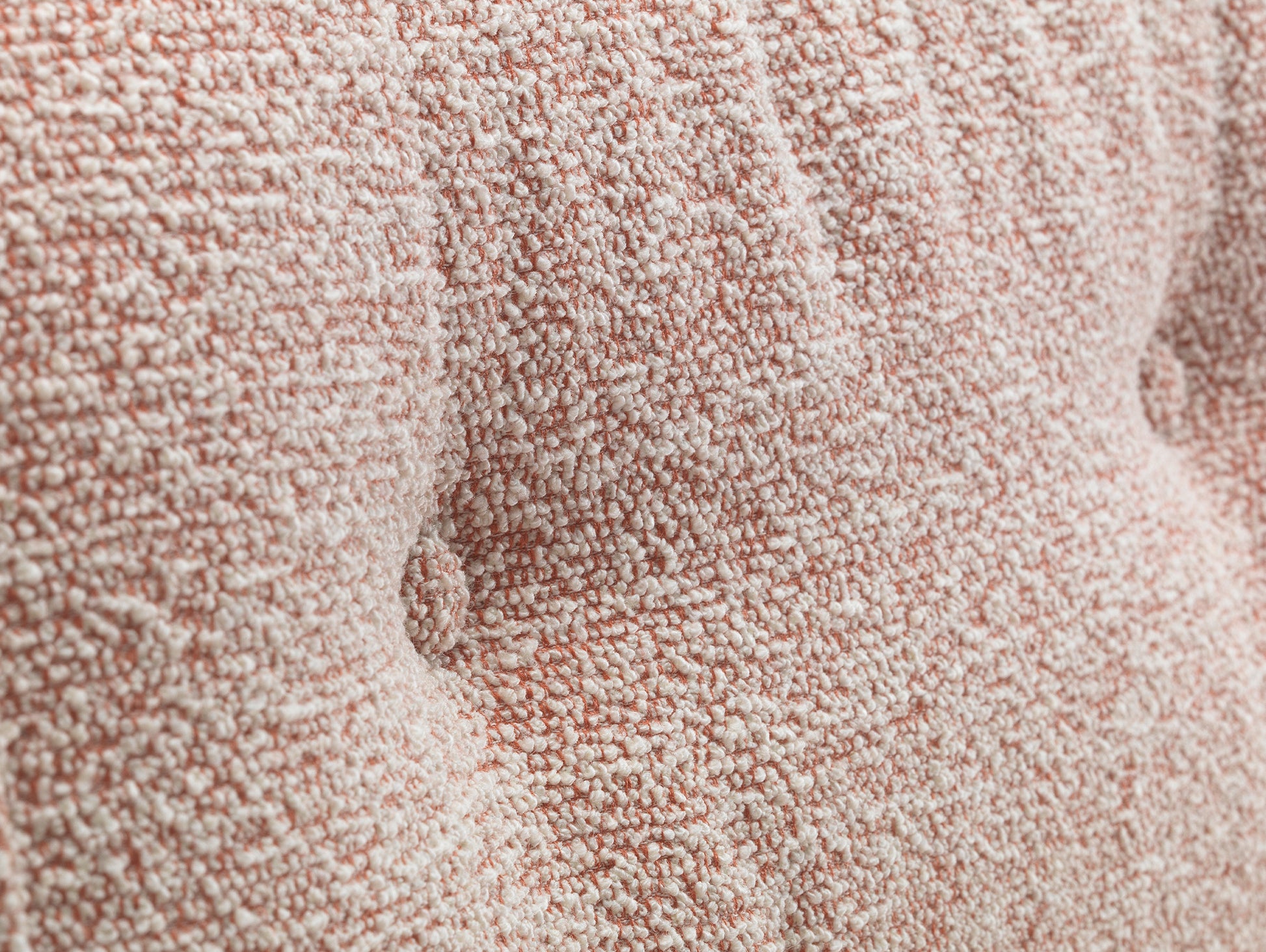 Eames Lounge Chair - Nubia Fabric by Vitra - Black Pigmented Walnut / Ivory Peach 07 Nubia