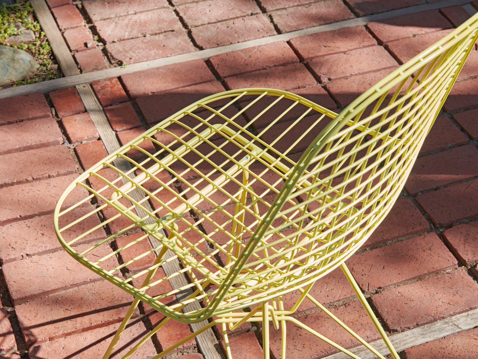 Eames DKR Wire Chair - New Colours by Vitra / Citron Powder-Coated Steel