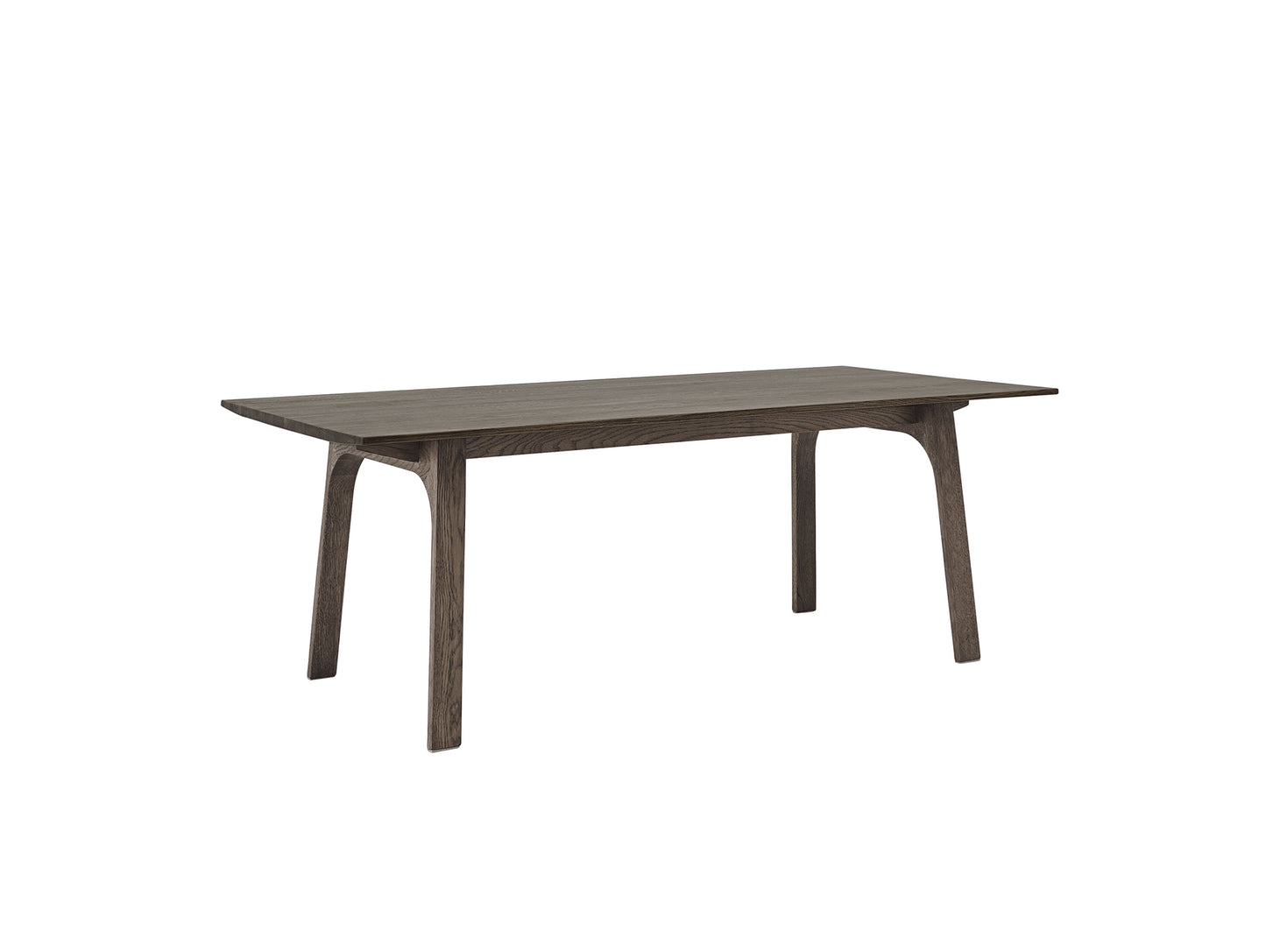 Earnest Extendable Table by Muuto - 205x100 / Dark Oiled Oak