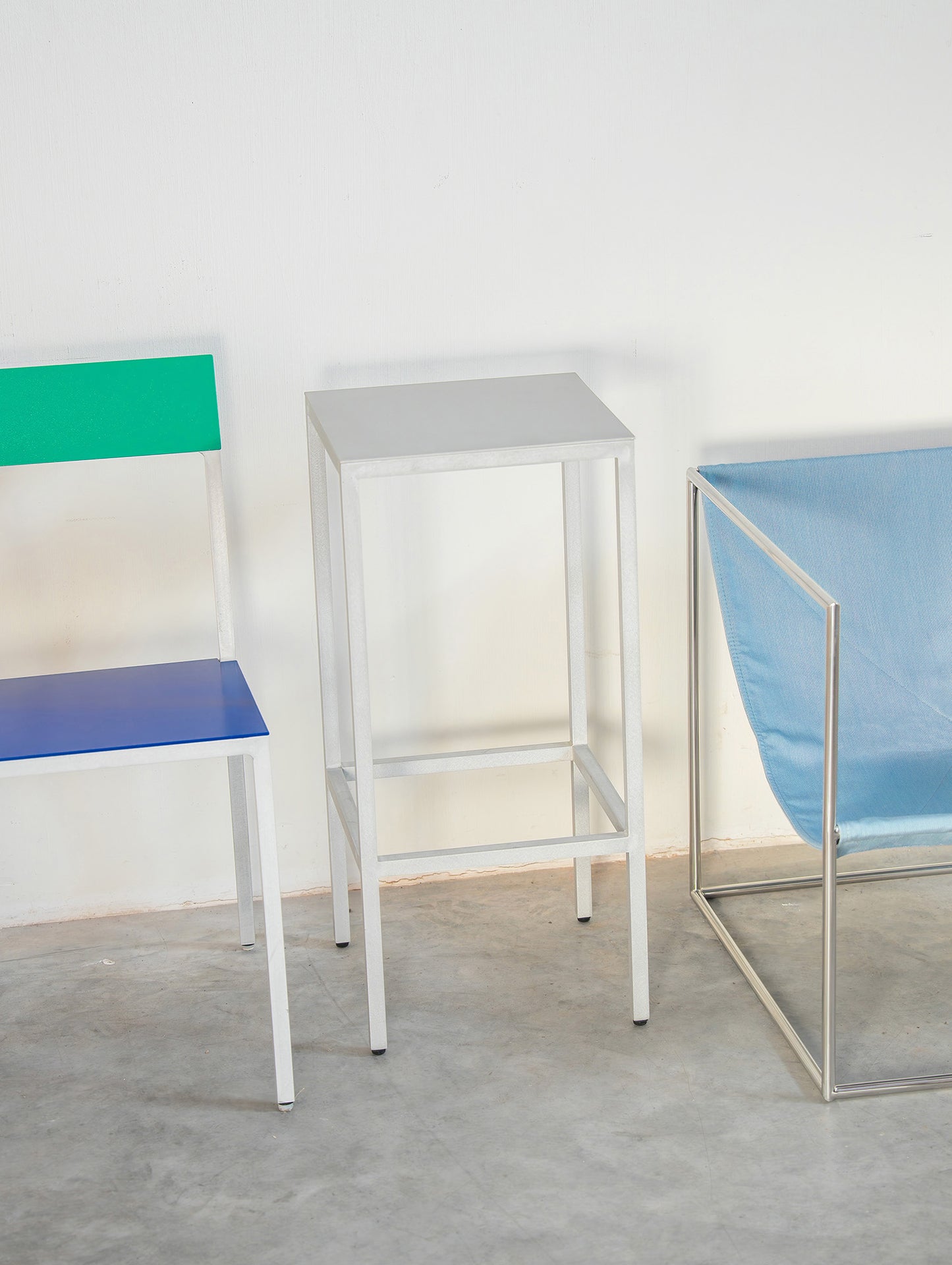 Alu Bar Stool by Valerie Objects