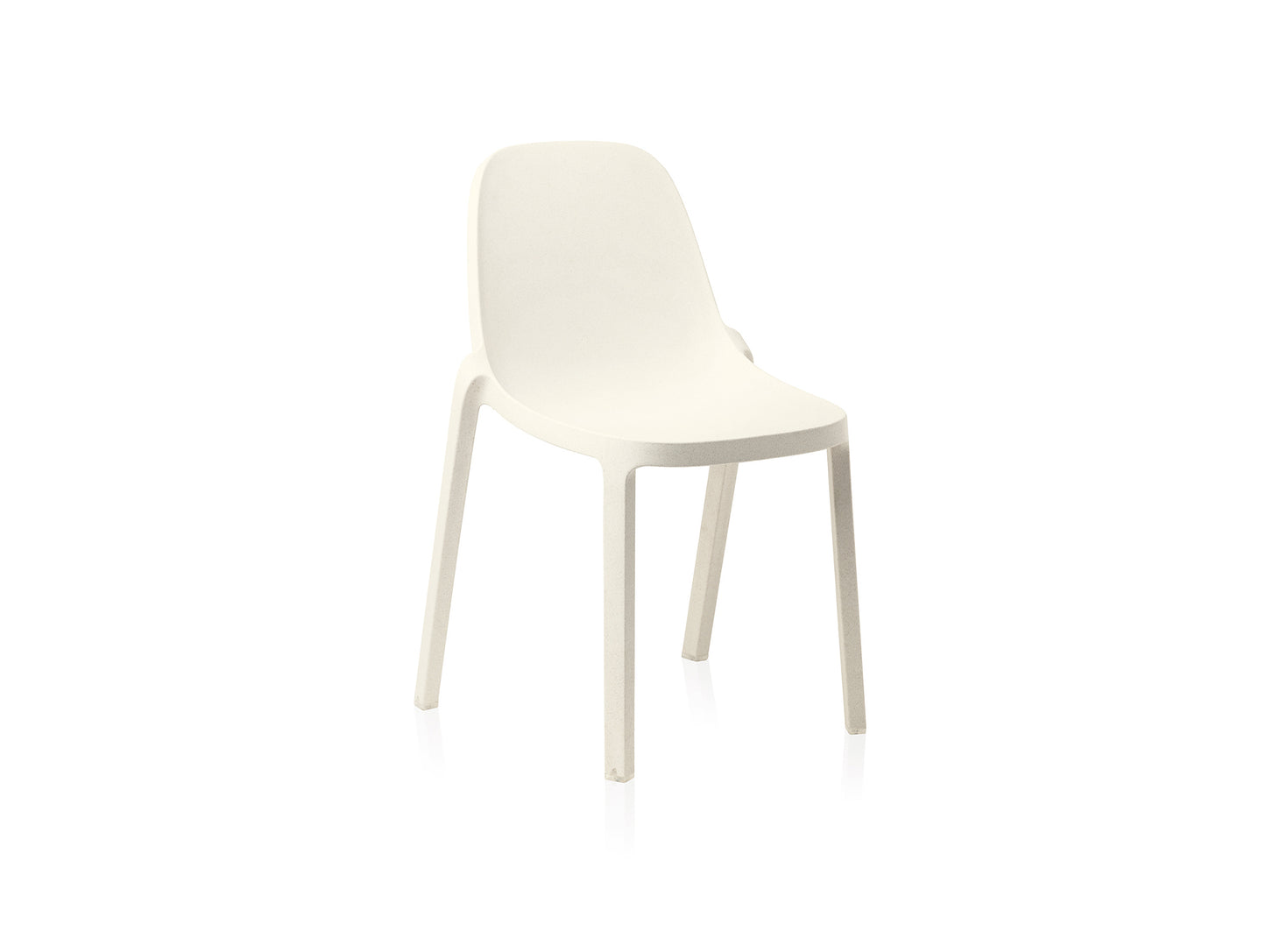 Emeco Broom Stacking Chair - White