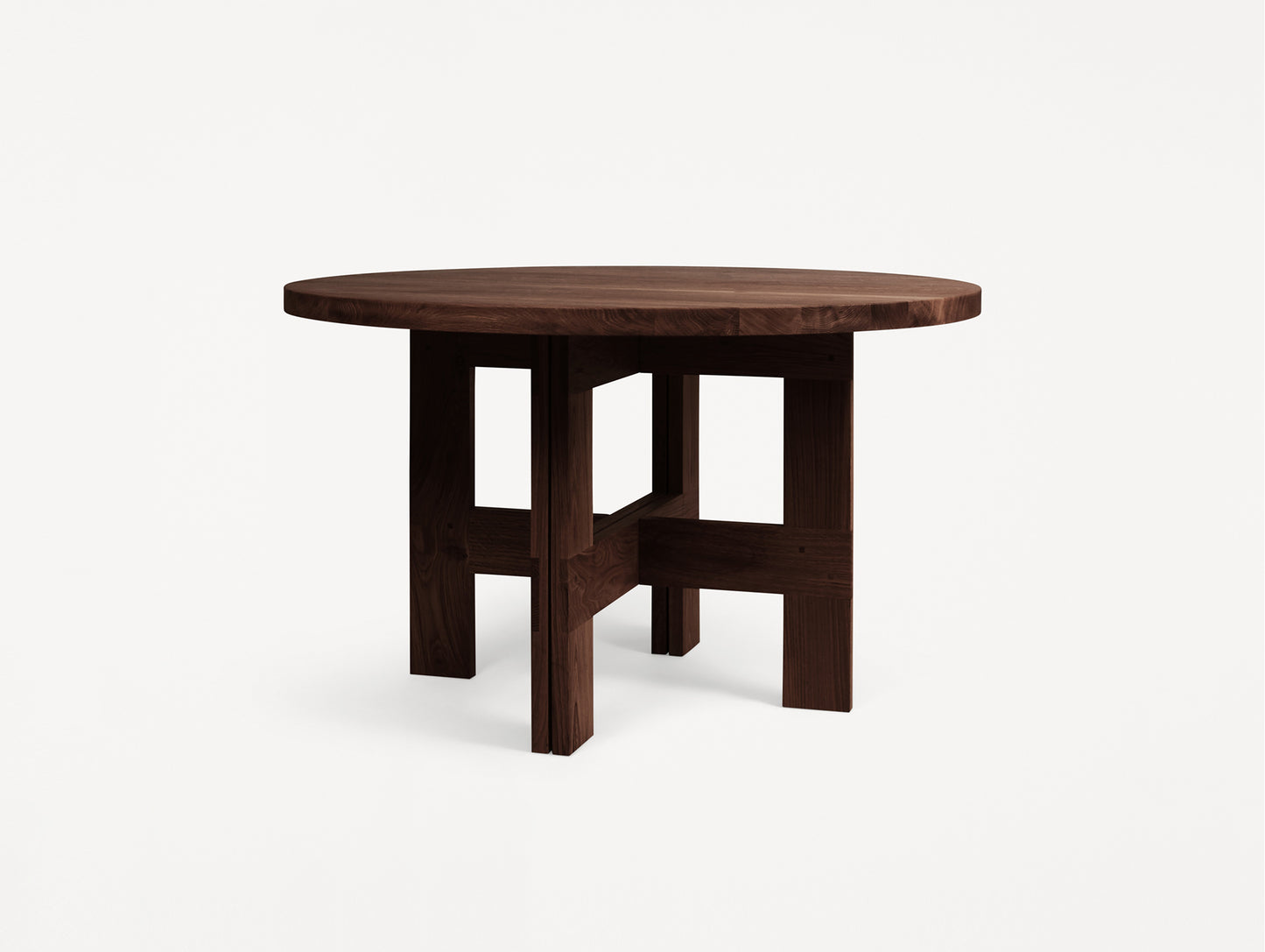Farmhouse Table by Frama - D120 cm / Dark Oiled Oak