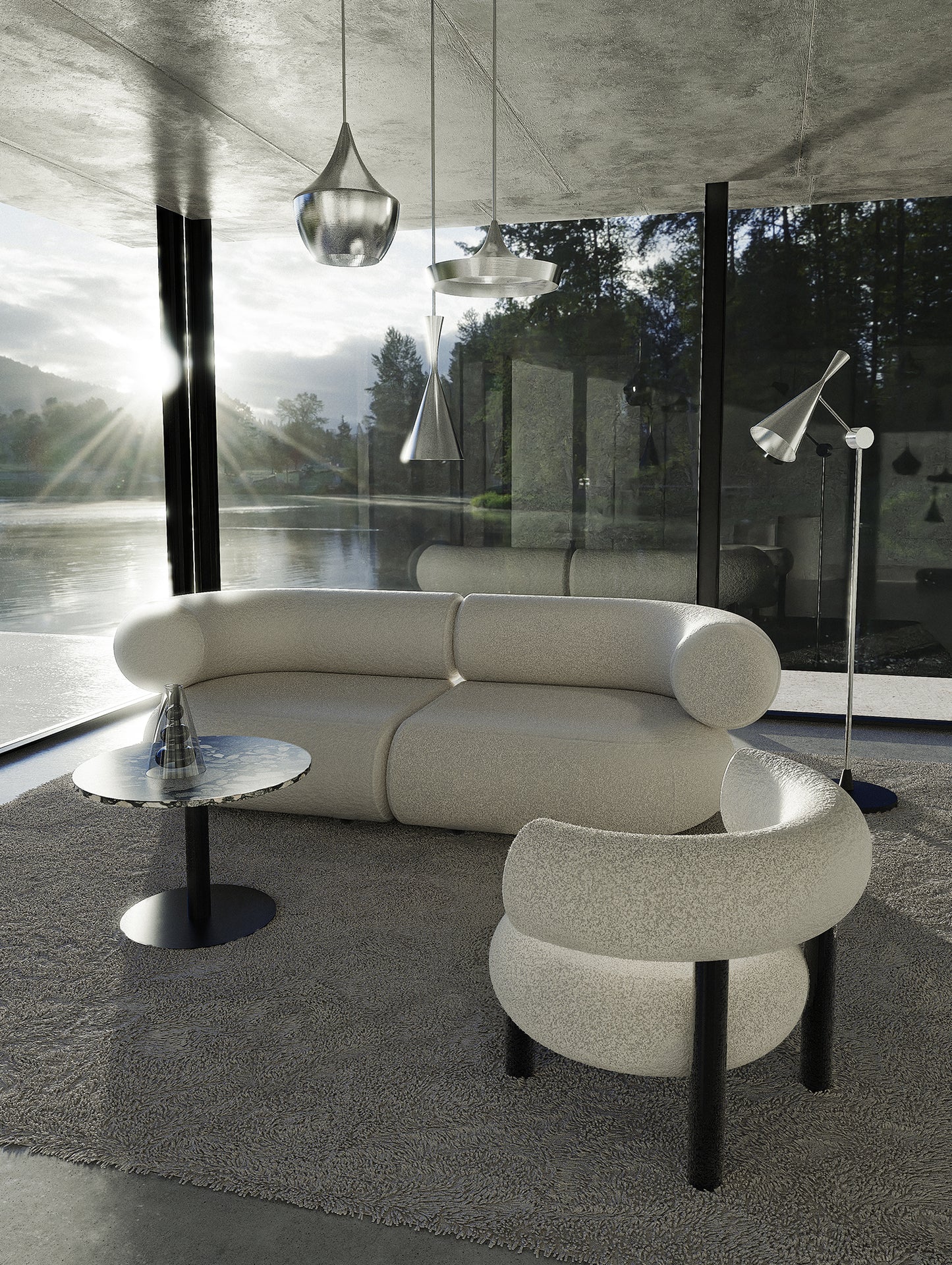 Tom Dixon Fat 2.5-Seater Sofa