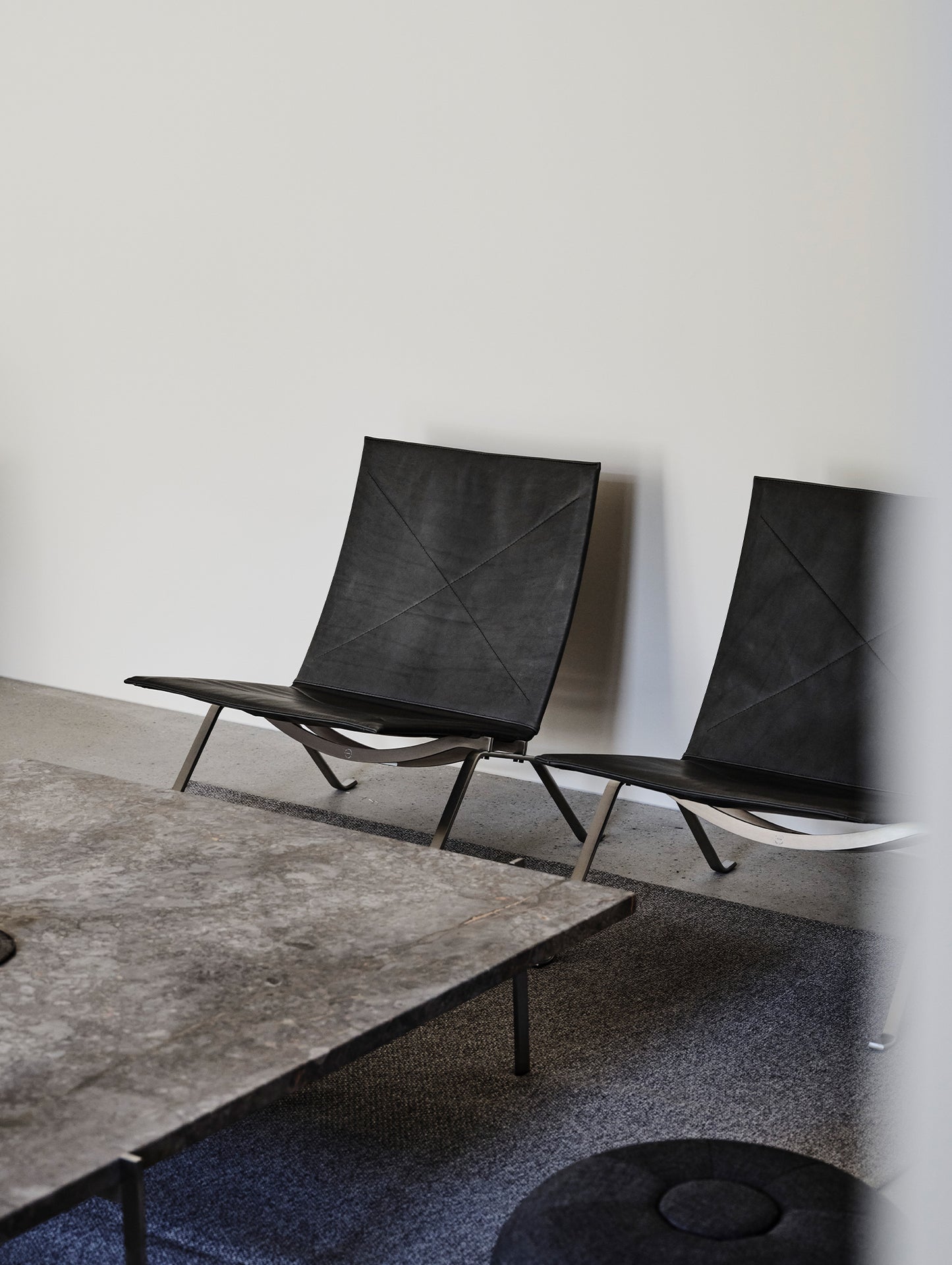 PK22 Lounge Chair - Leather