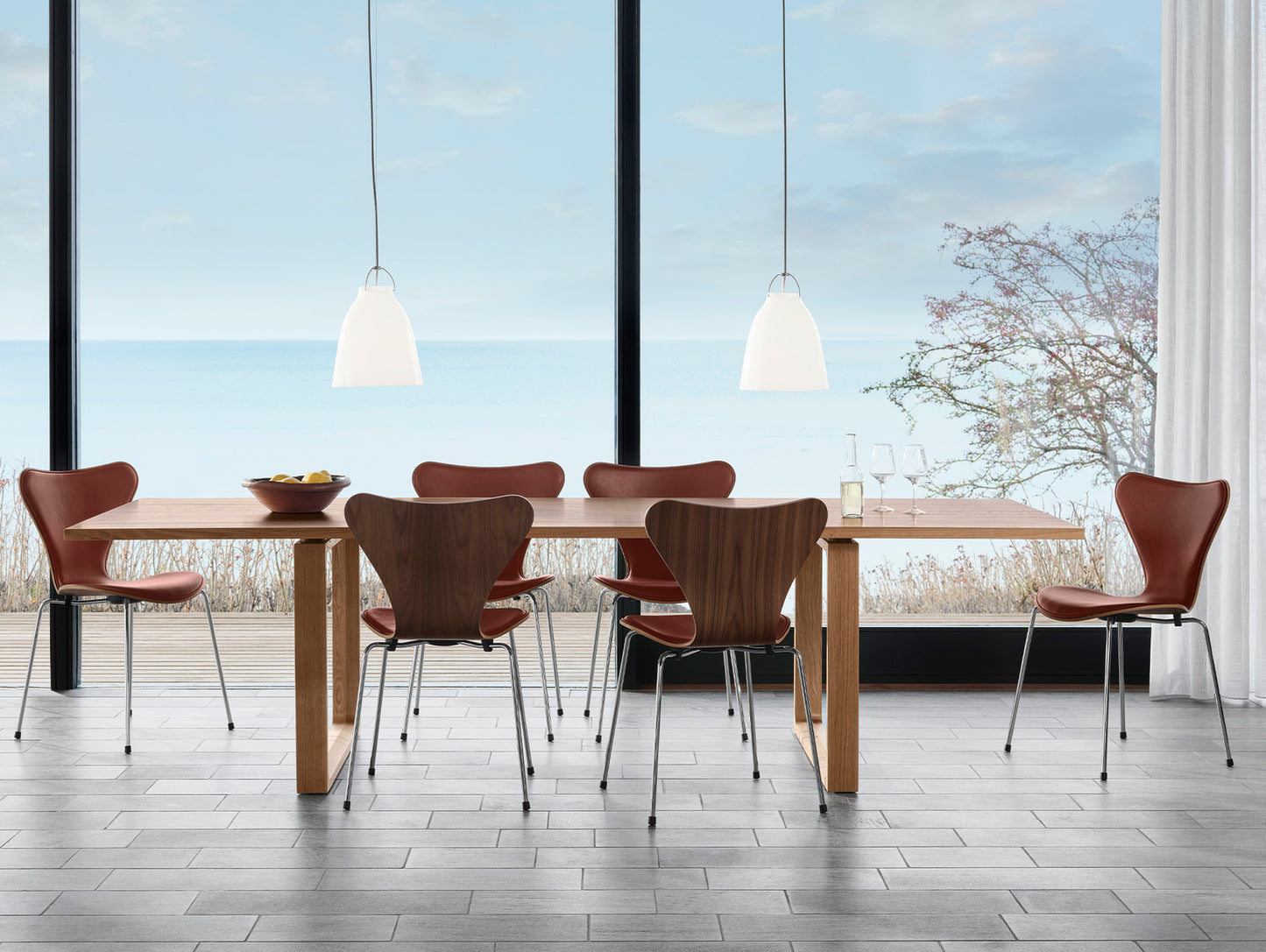 Caravaggio Pendant Light by Fritz Hansen - P2 / Opal Glass