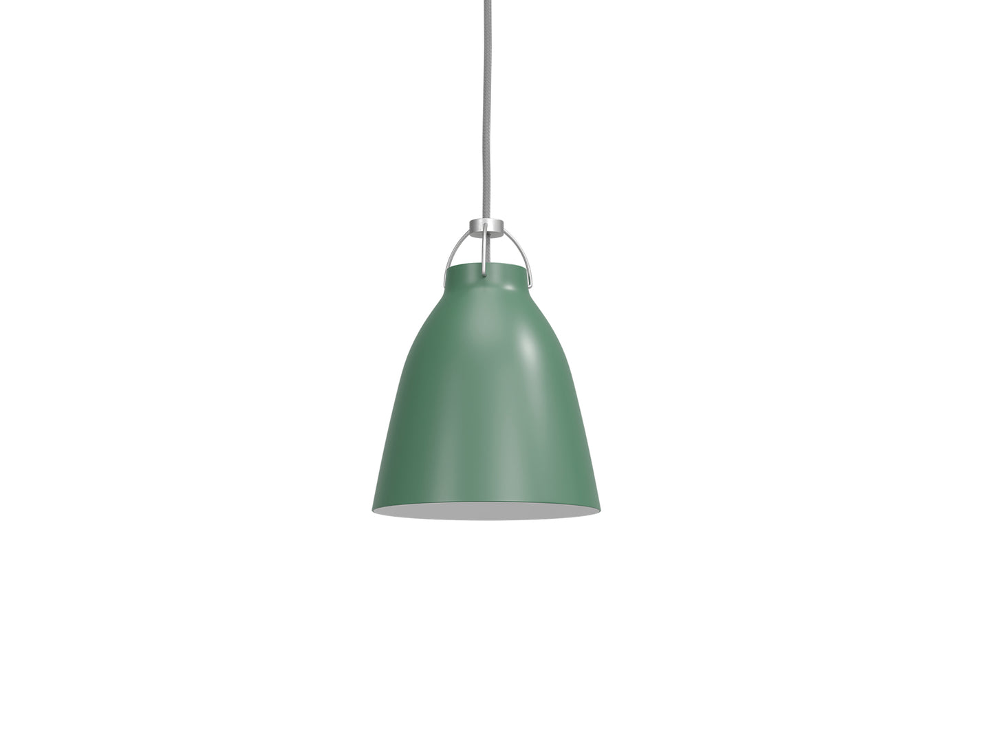 Caravaggio Pendant Light by Fritz Hansen - P1 / Matt Patina Green Aluminium