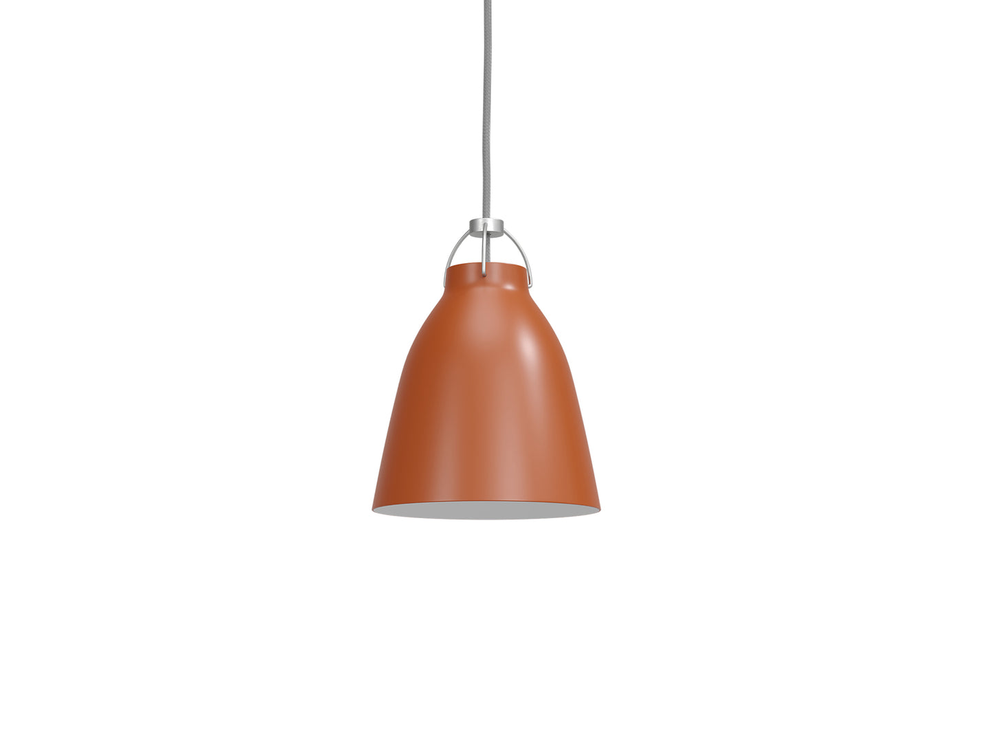 Caravaggio Pendant Light by Fritz Hansen - P1 / Matt Rusty Red Aluminium