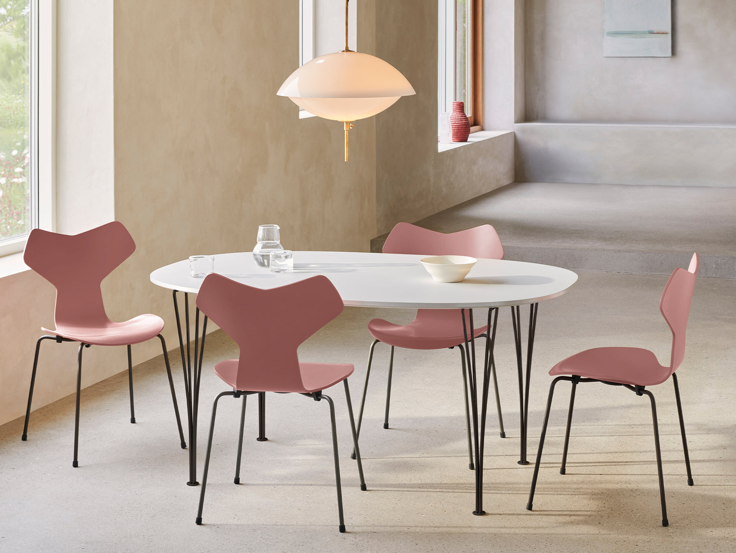 Superellipse Dining Table (Laminate Tabletop)