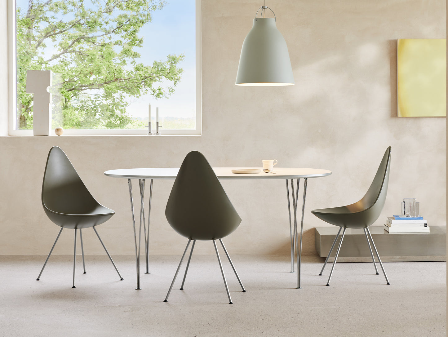 Superellipse Dining Table (Laminate Tabletop)