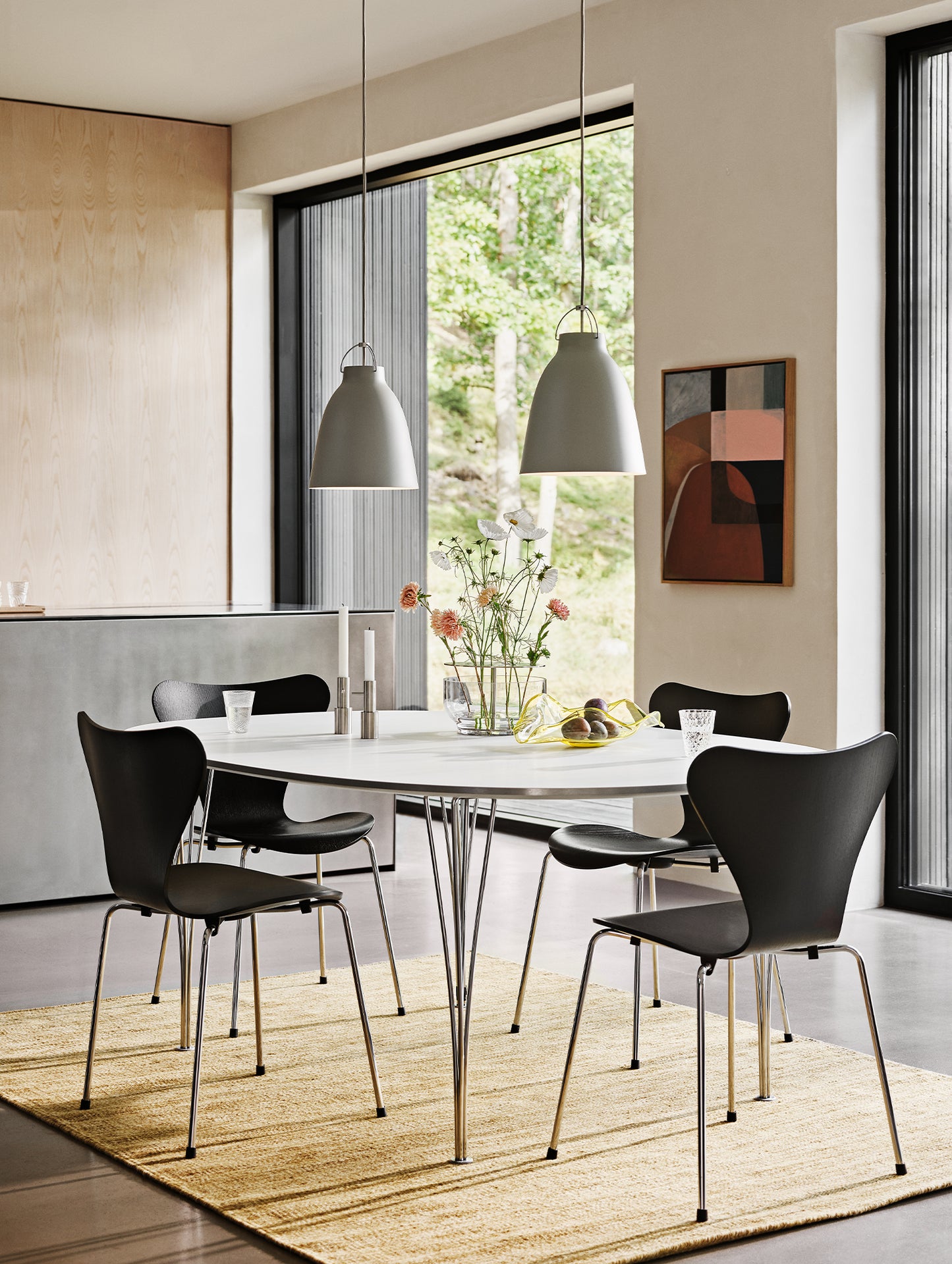 Ikebana Vase by Fritz Hansen - Large / Stainless Steel