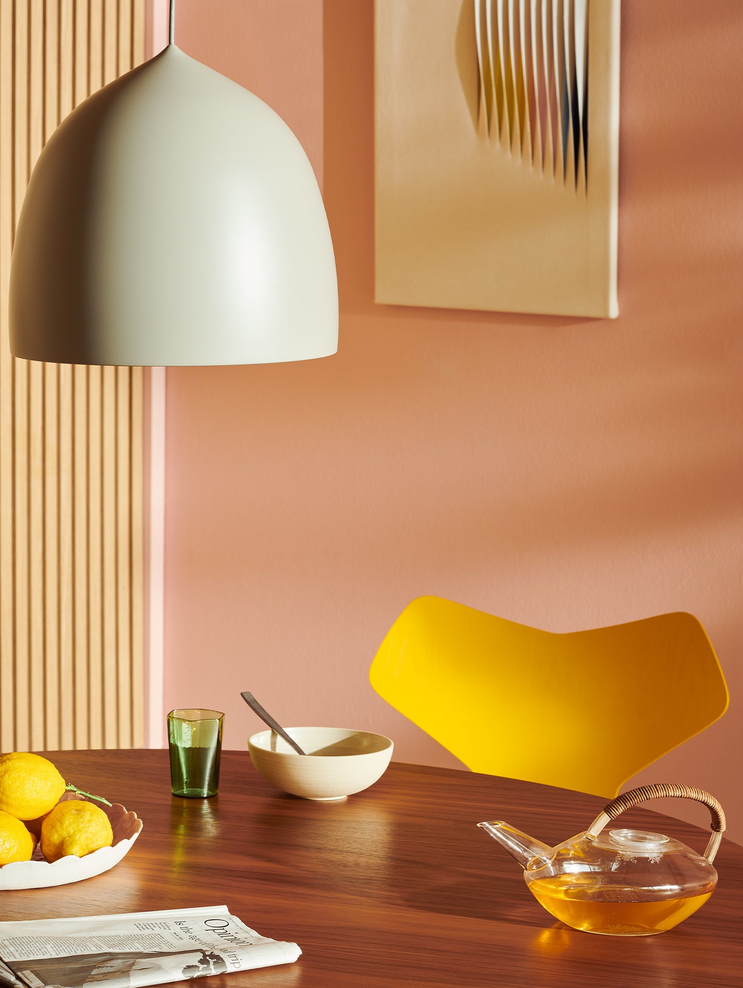 Superellipse Dining Table (Wood Tabletop)