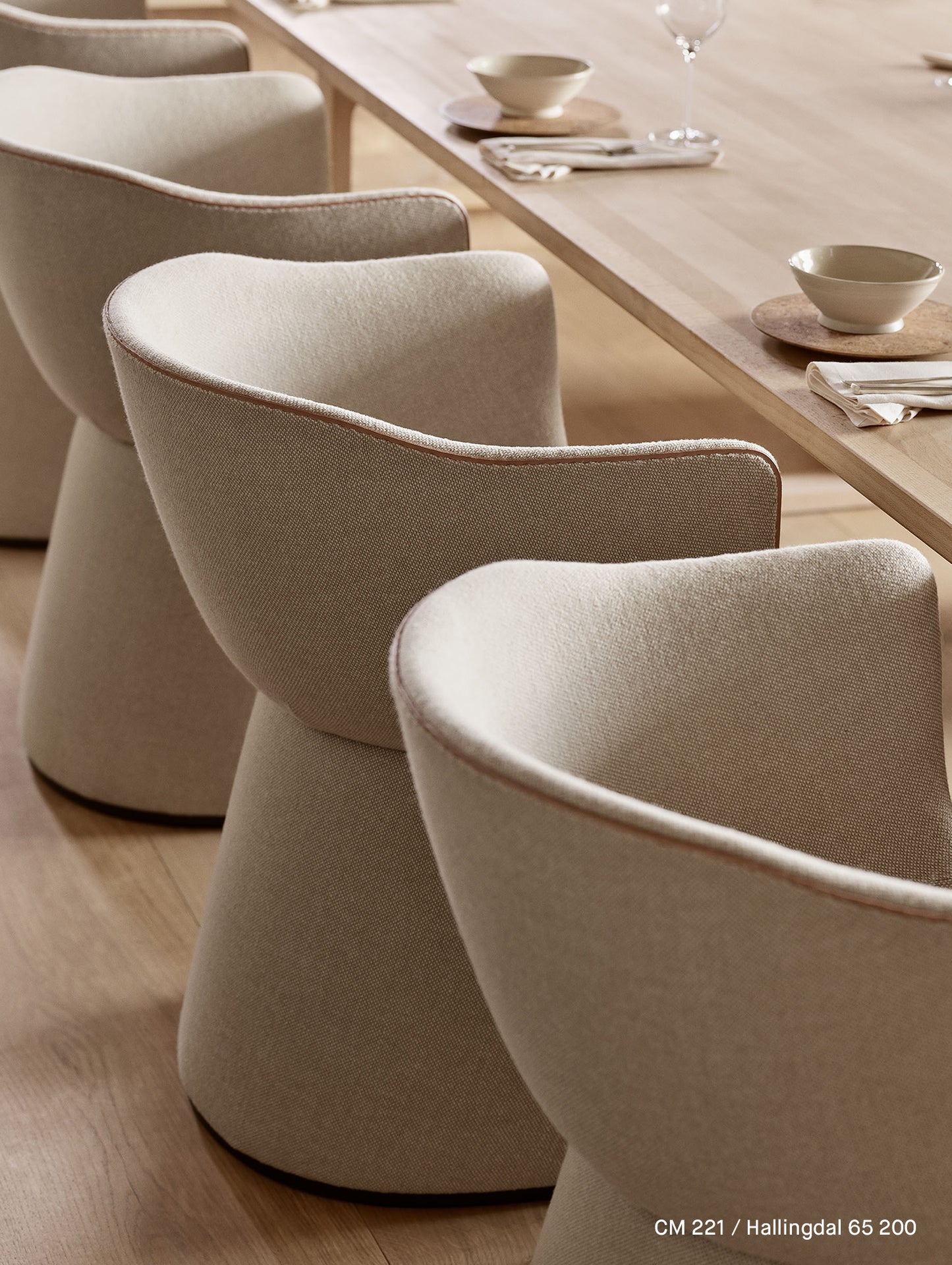 Monolit Armchair by Fritz Hansen - CM221 / Hallingdal 65 200