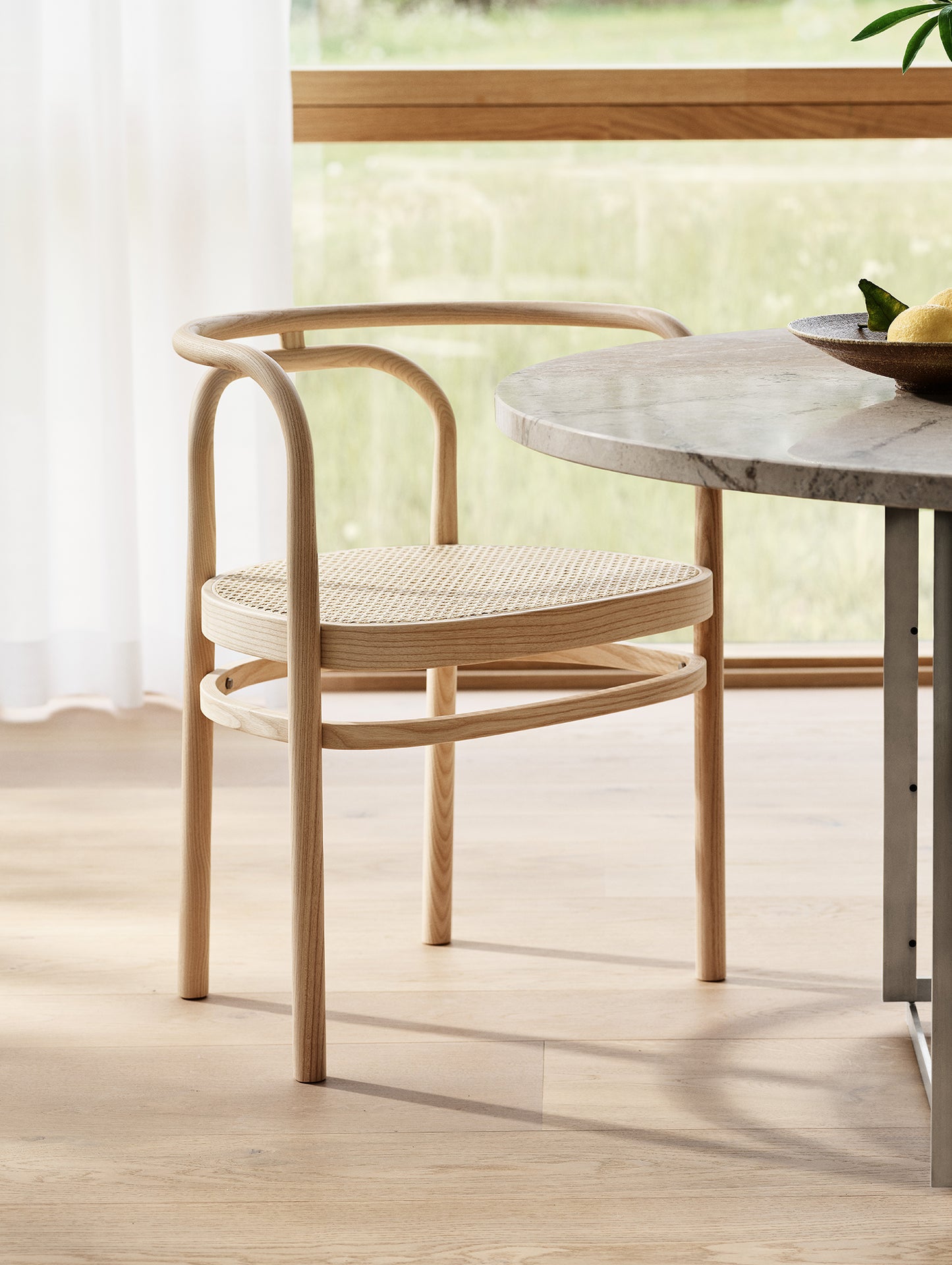 PK15 Dining Chair by Fritz Hansen - Clear Lacquered Solid Ash