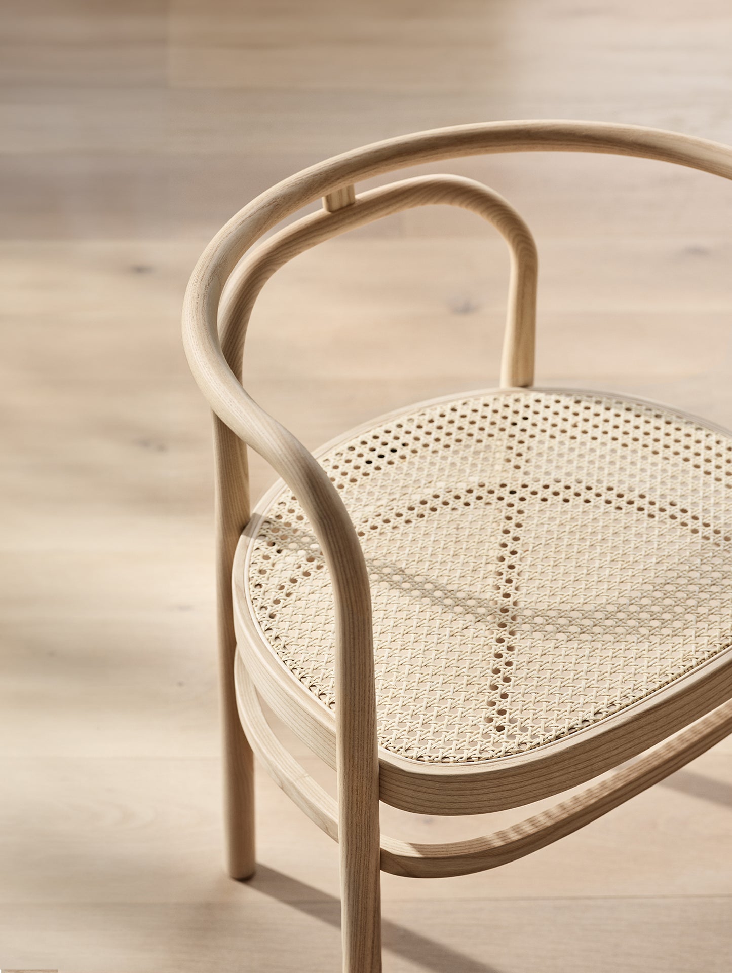 PK15 Dining Chair by Fritz Hansen - Clear Lacquered Solid Ash