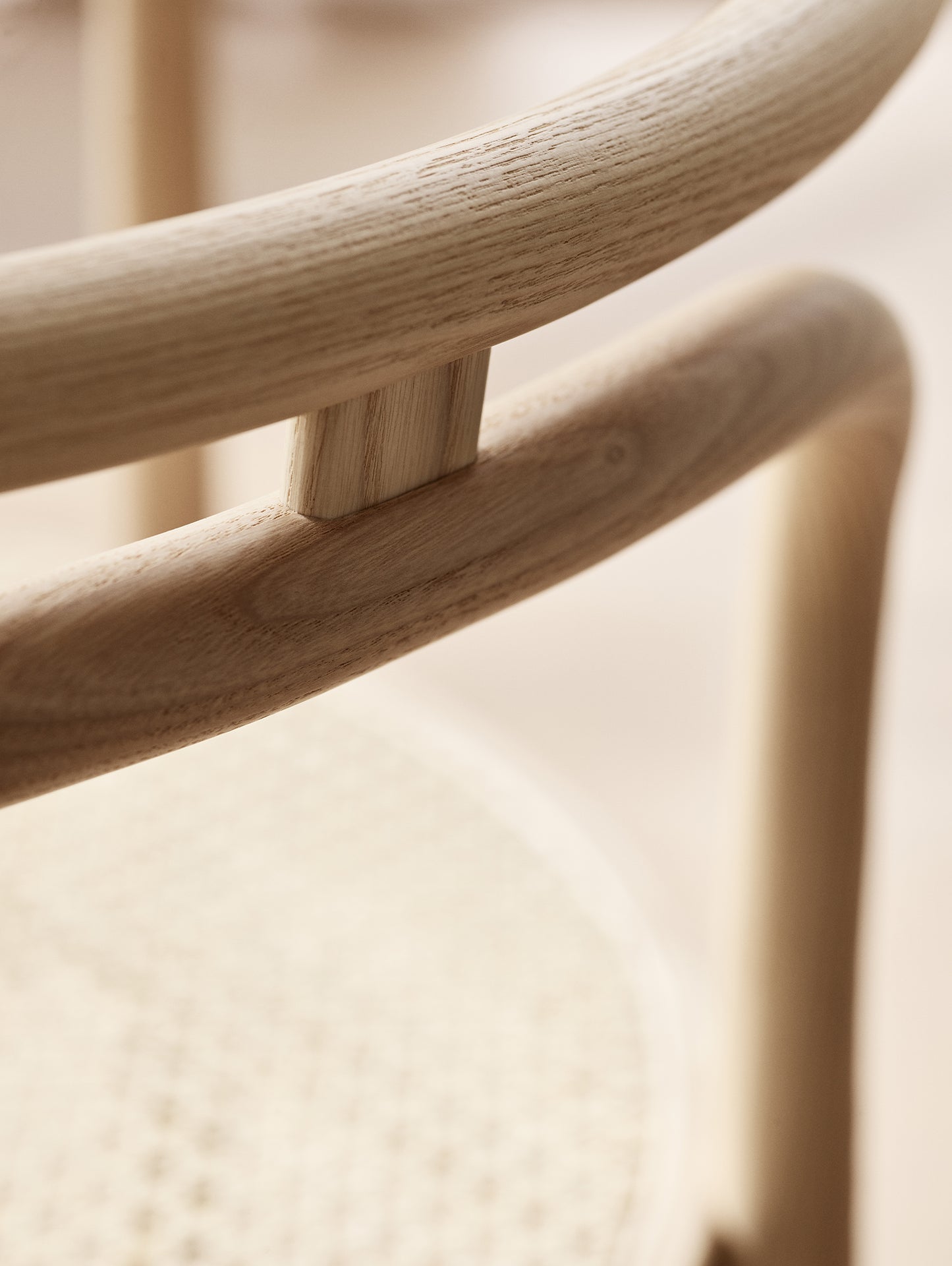 PK15 Dining Chair by Fritz Hansen - Clear Lacquered Solid Ash