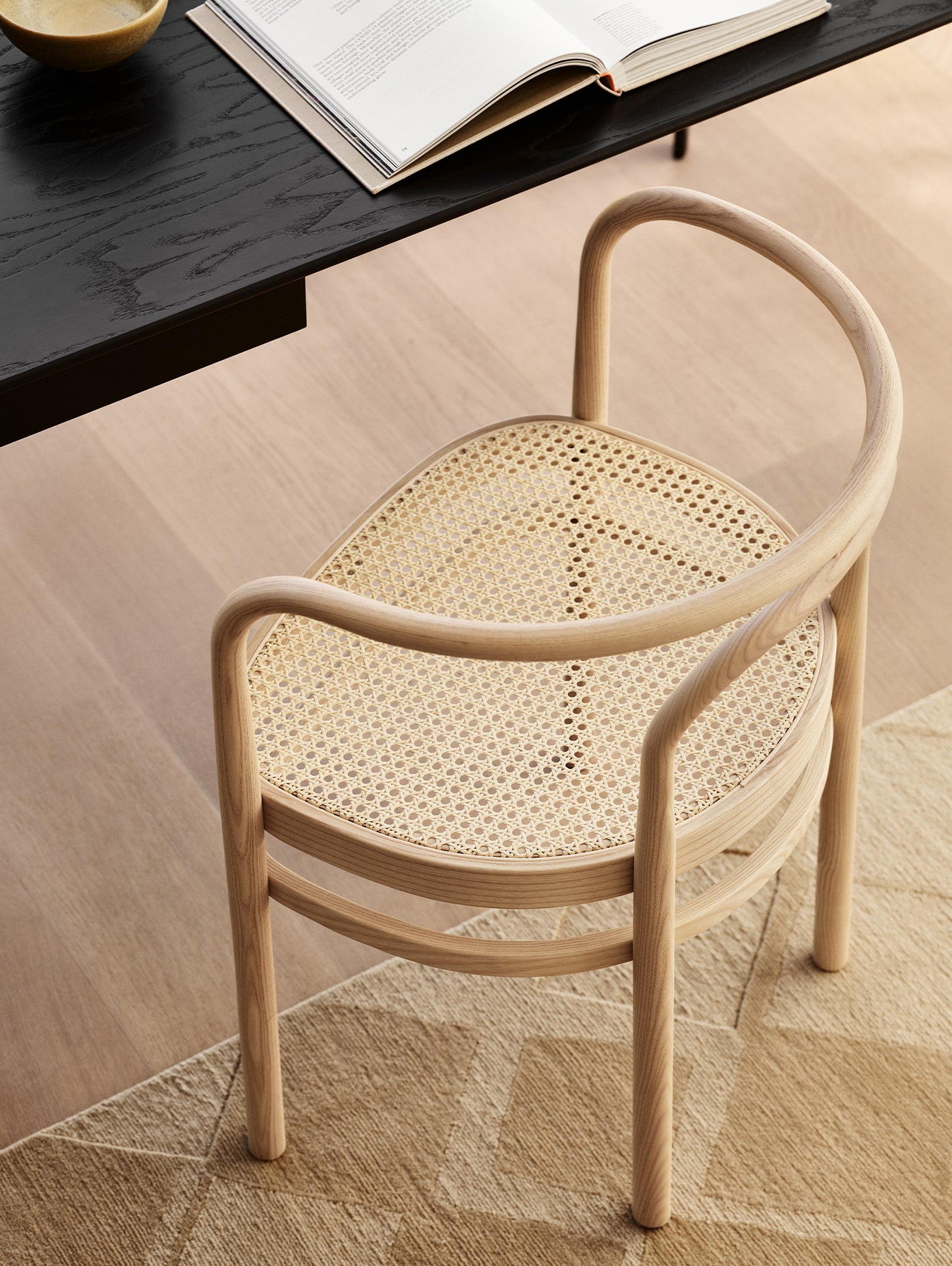 PK15 Dining Chair by Fritz Hansen - Clear Lacquered Solid Ash