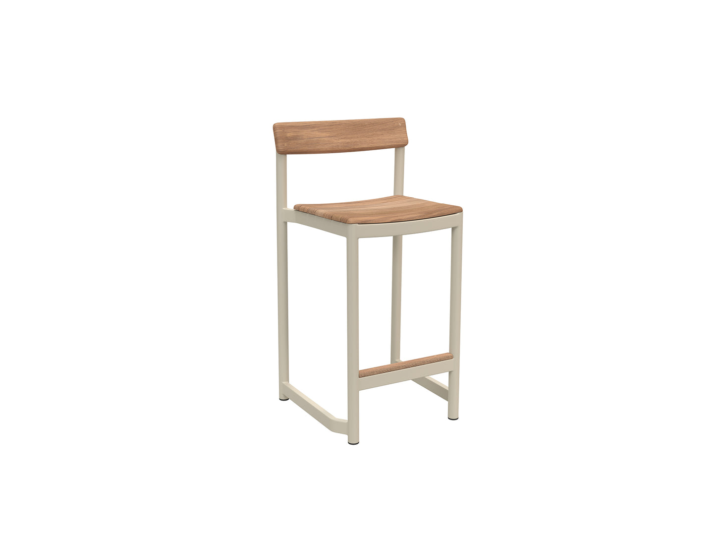 Pelagus Counter Stool by Fritz Hansen - Light Ivory