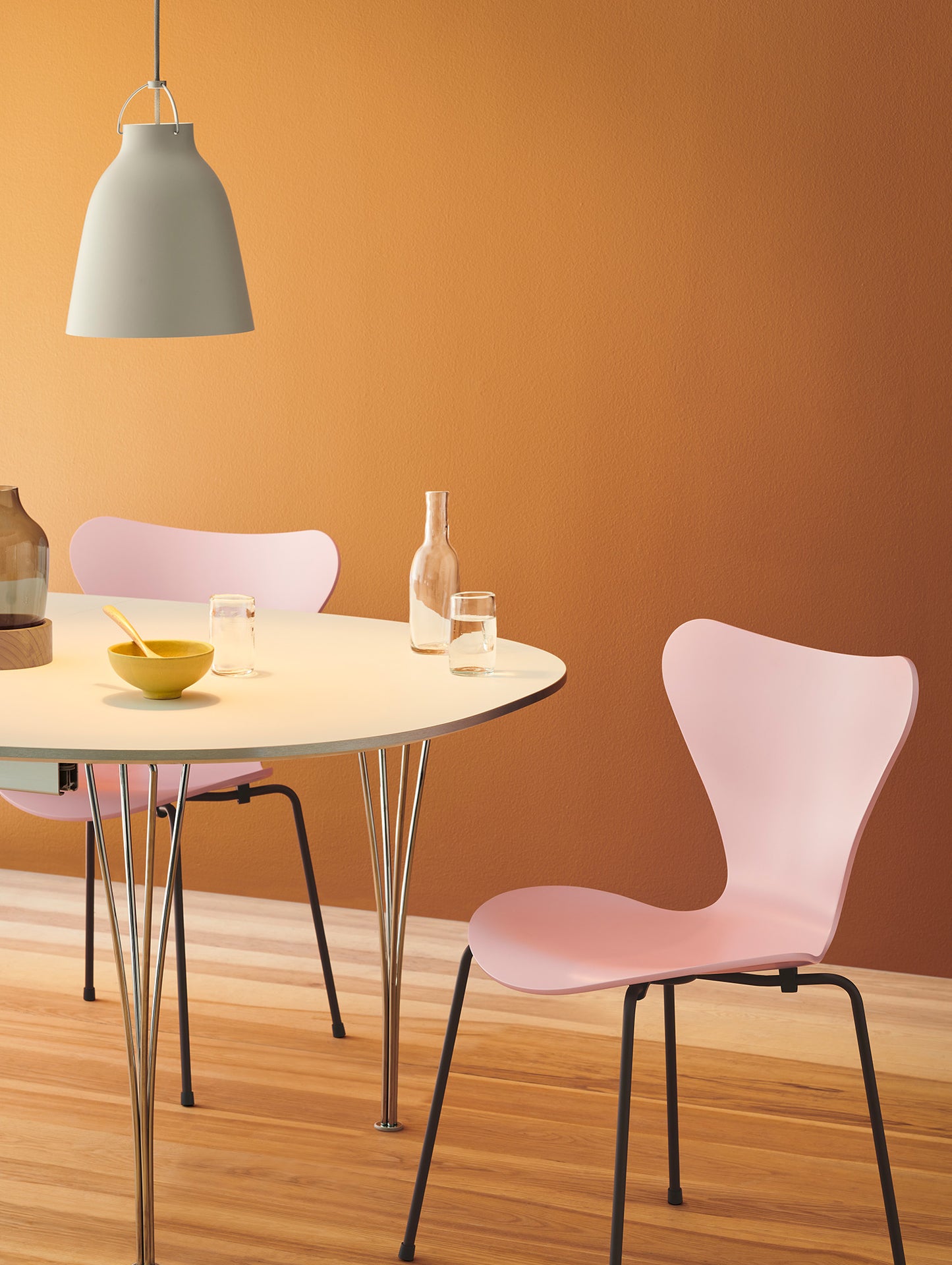 Caravaggio Pendant Light by Fritz Hansen - P2 / Matt Grey25 Aluminium