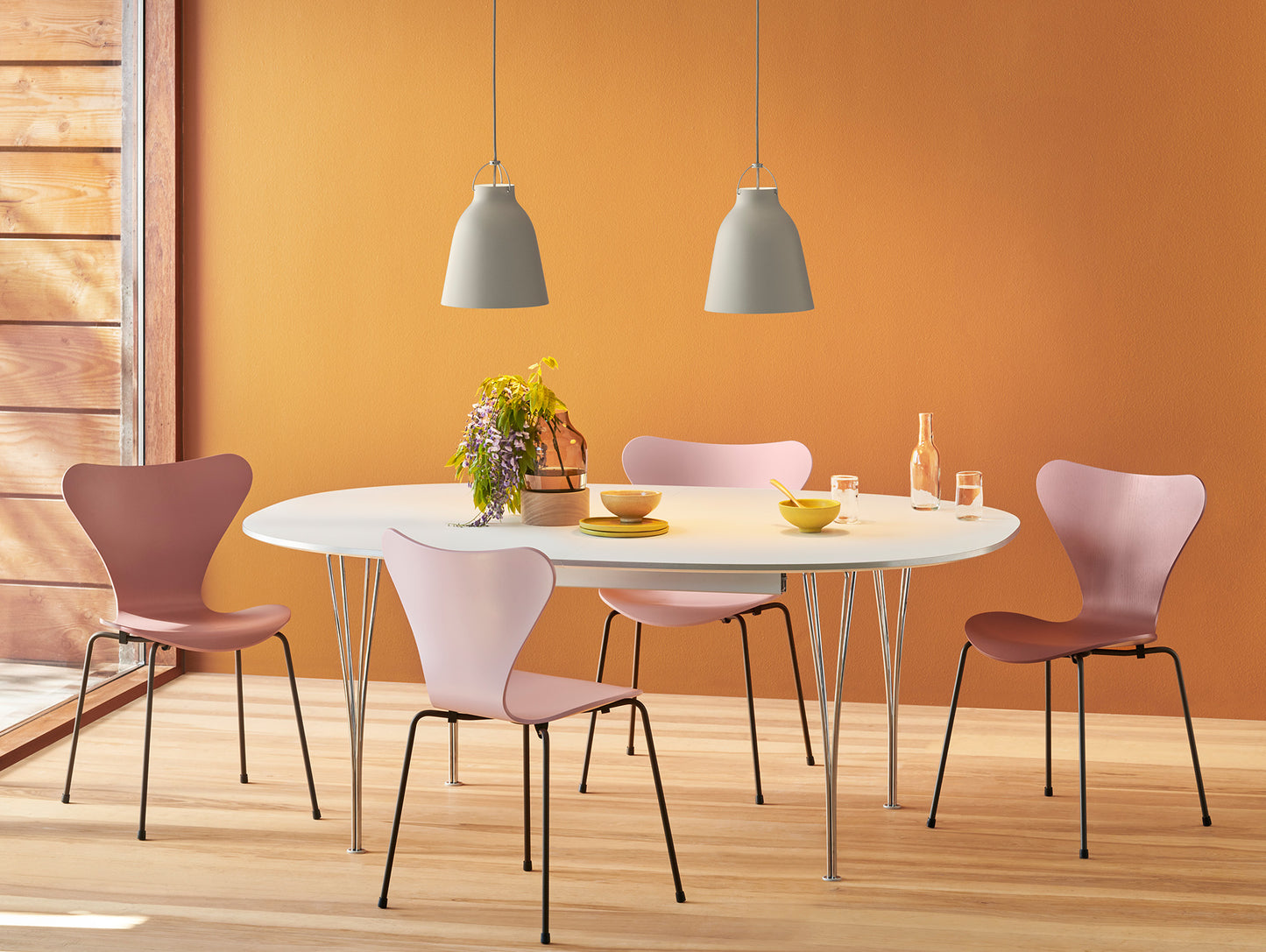 Caravaggio Pendant Light by Fritz Hansen - P2 / Matt Grey25 Aluminium