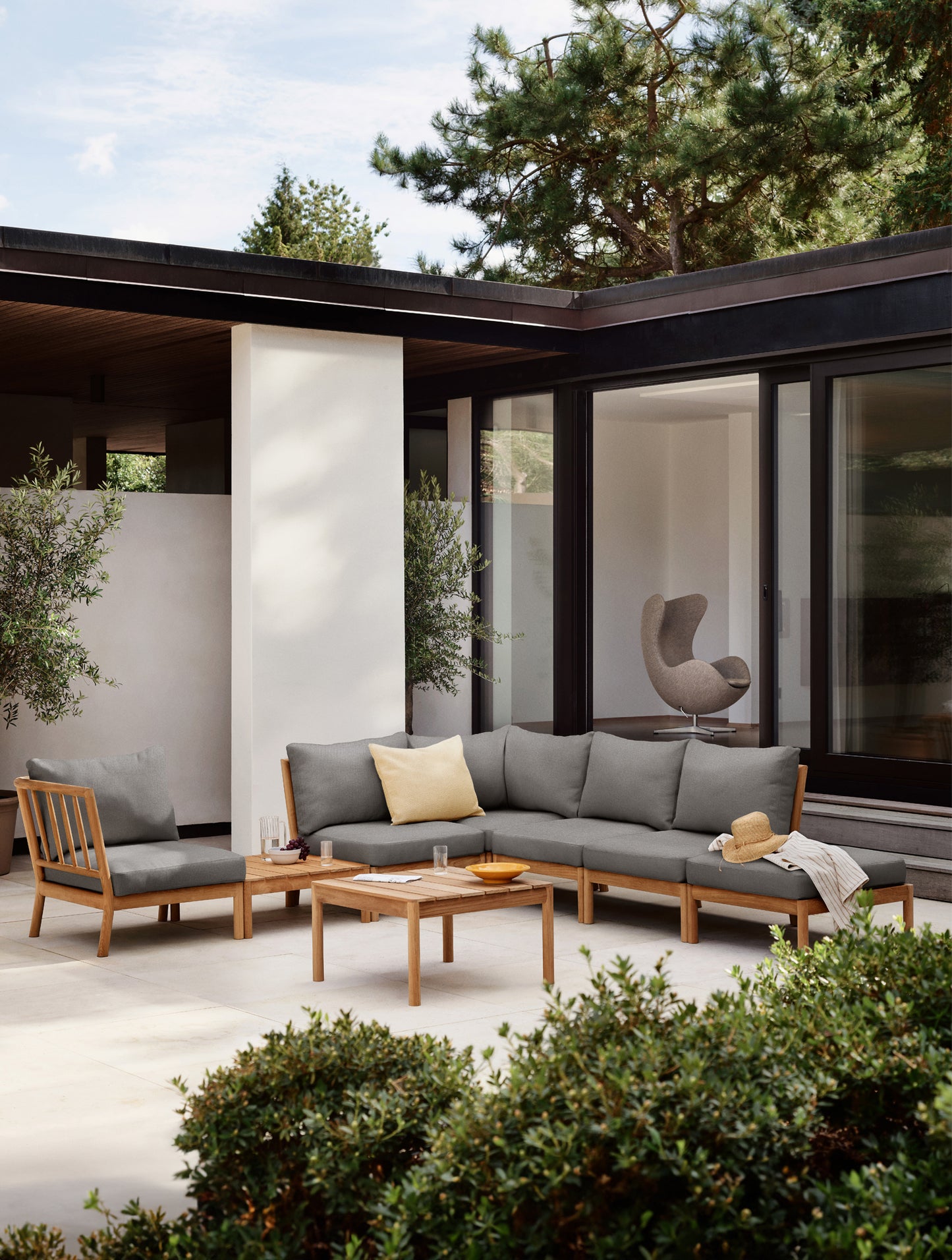 Tradition Outdoor Modular Sofa by Fritz Hansen - Configuration 4