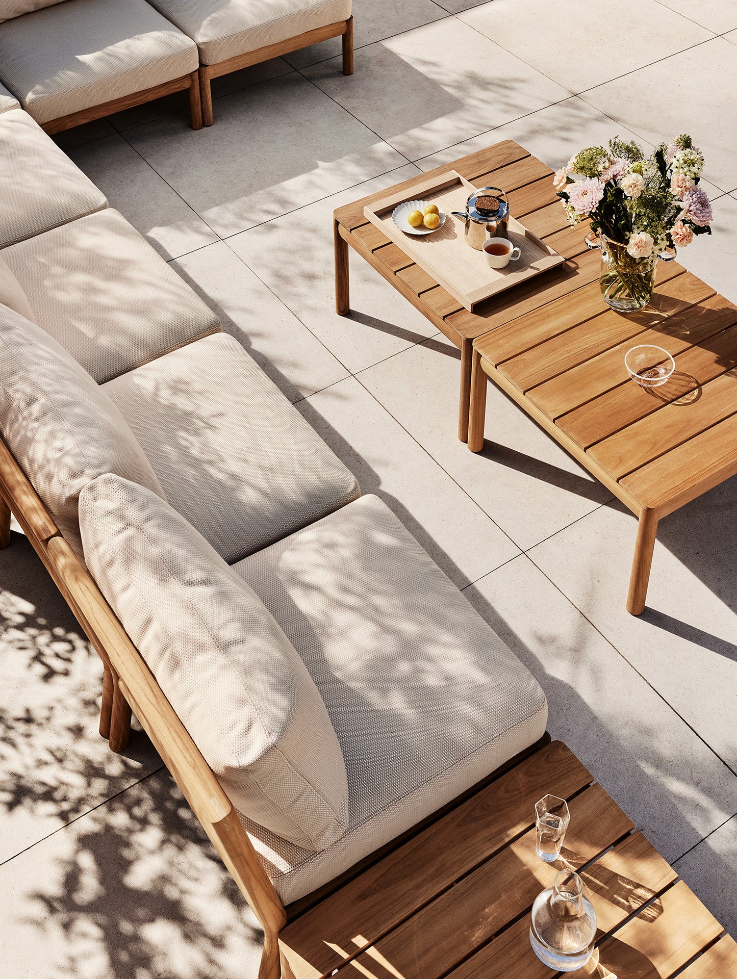 Tradition Outdoor Lounge Table by Fritz Hansen