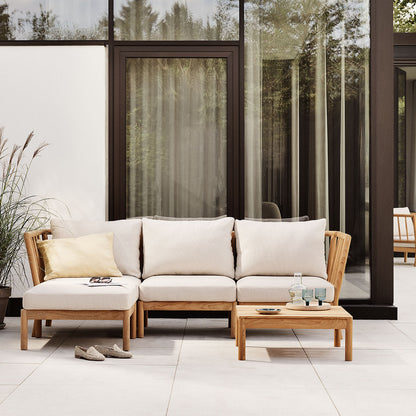 Tradition Outdoor Pouf by Fritz Hansen