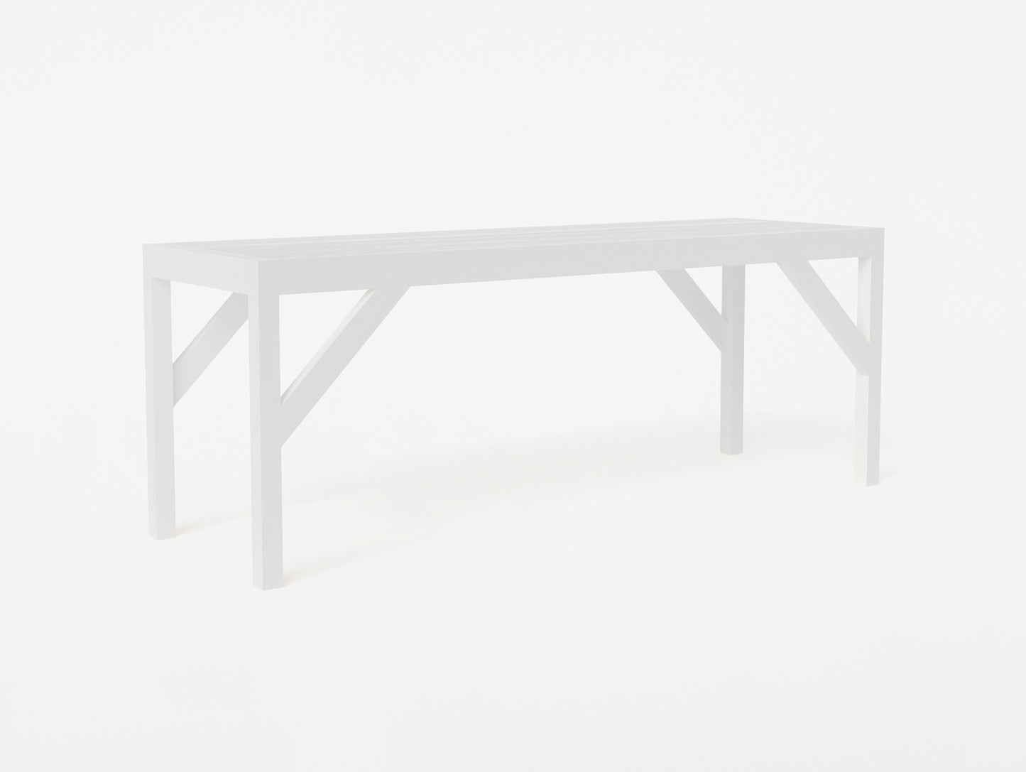 Bracket Bench by Frama - White