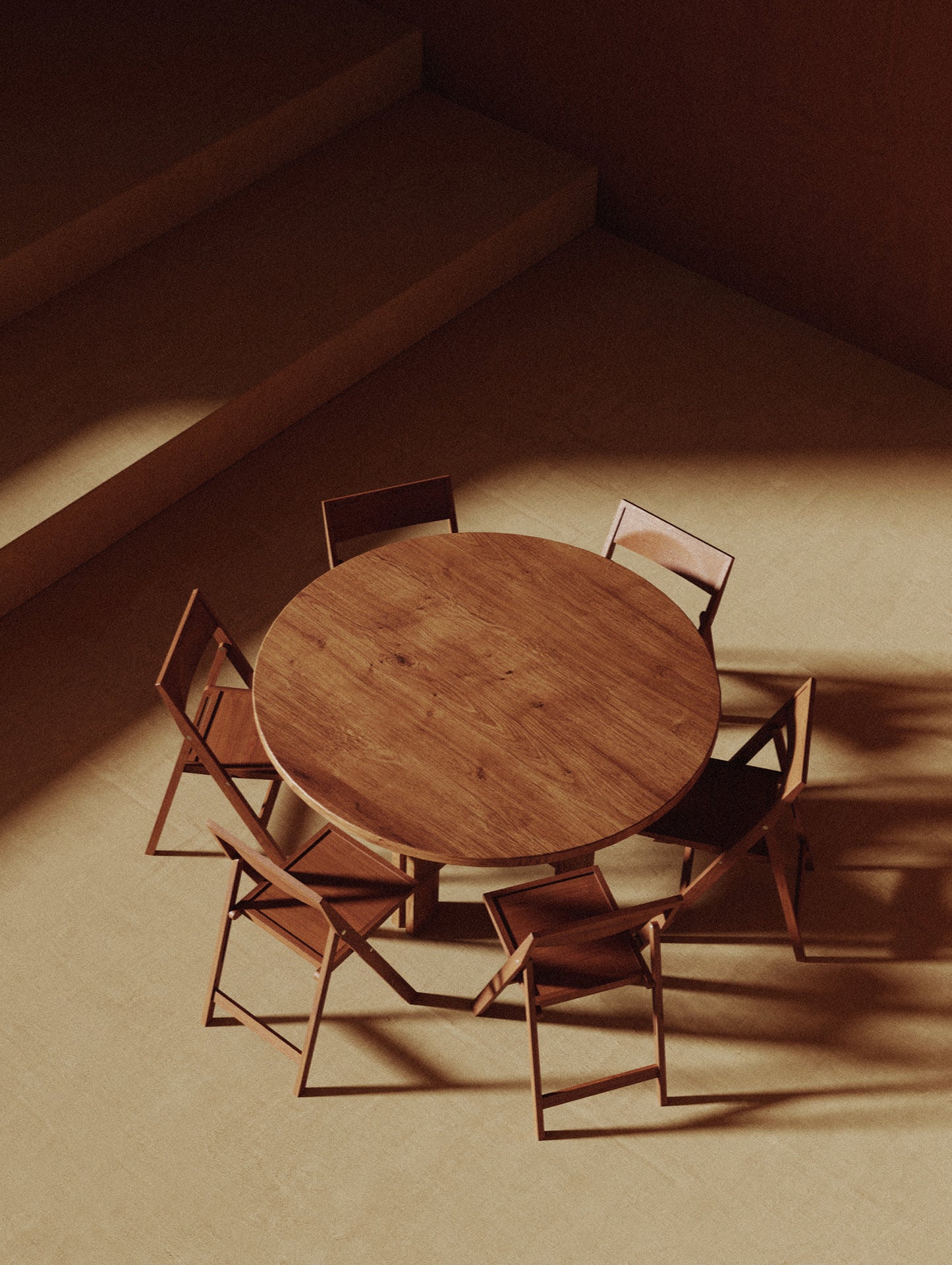 Folding Flat Chair by Frama