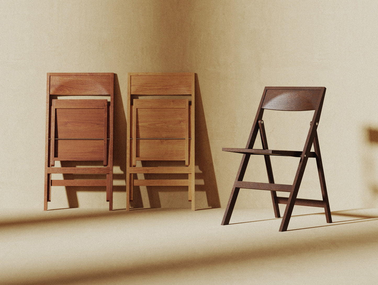 Folding Flat Chair by Frama
