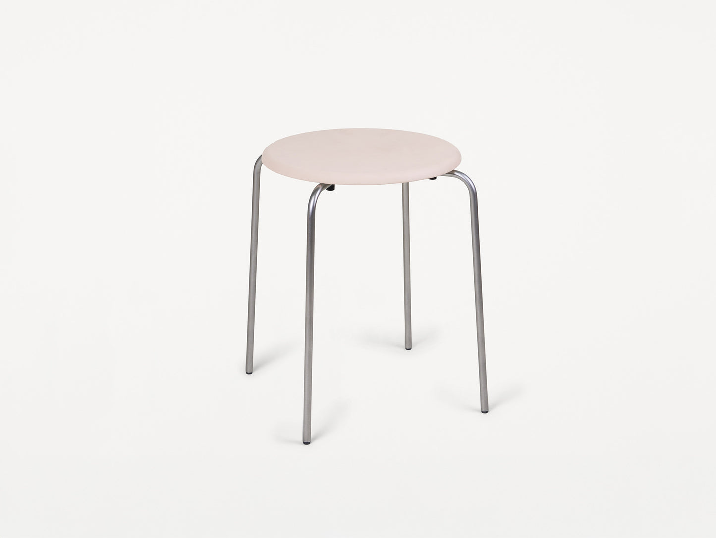 Petit Rond Stool - Leather Seat by Frama